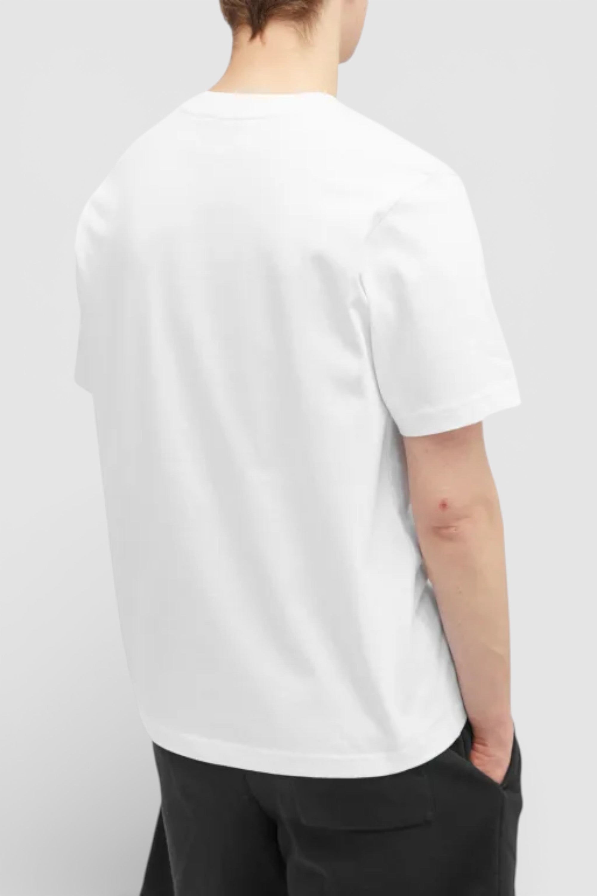 Casablanca Printed T-Shirt Unity Is Power White