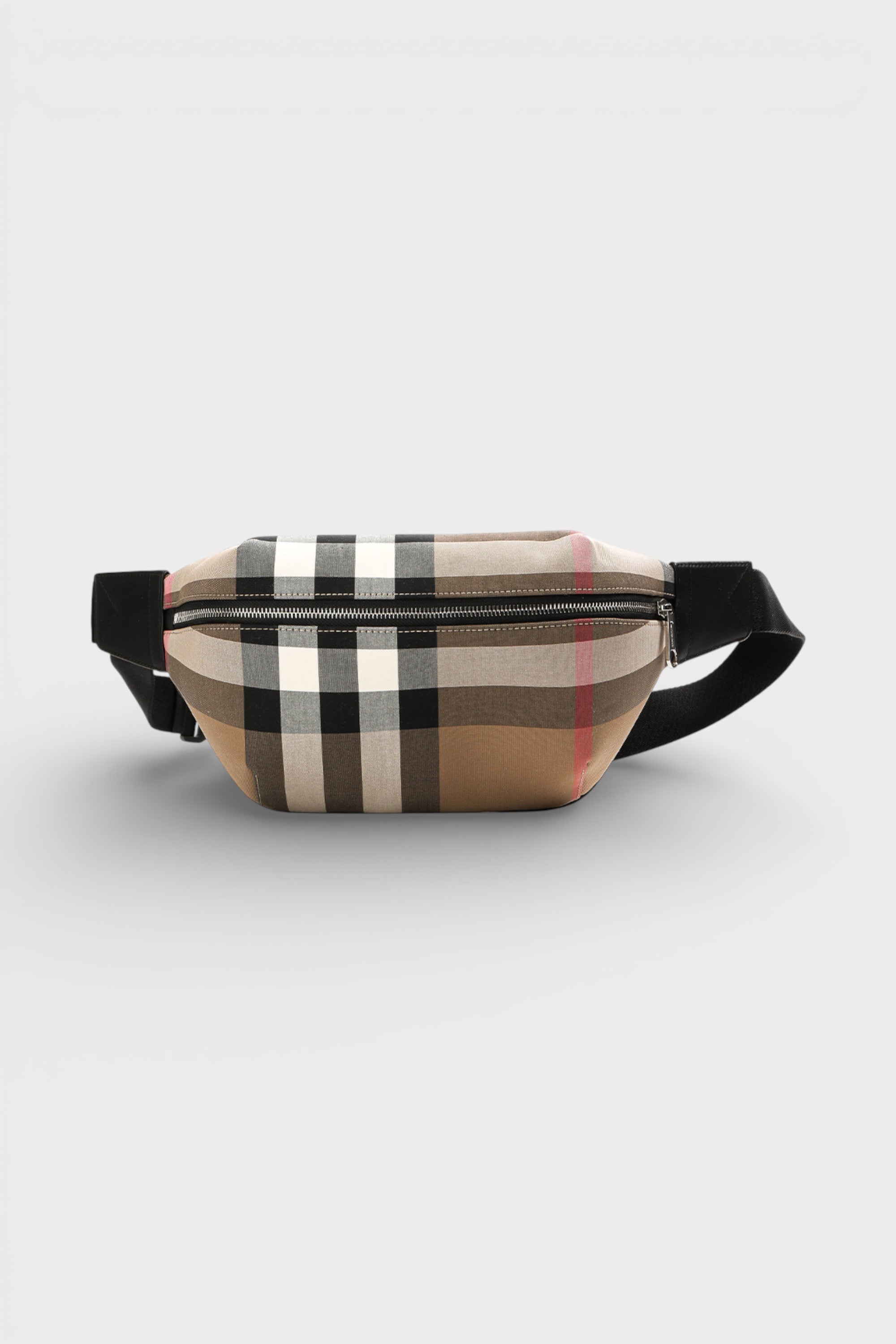 Burberry Sonny Nova Check Bumbag Taupe Brown