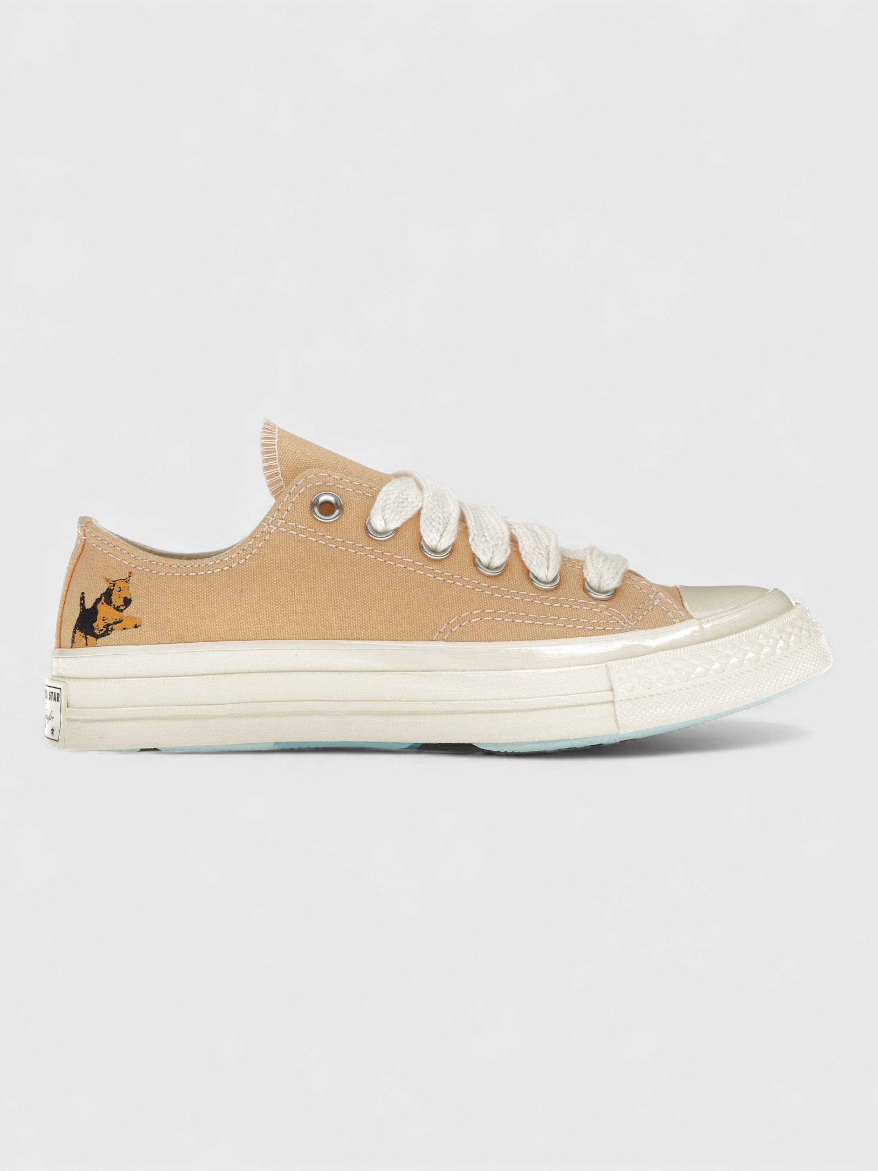 GOLF le FLEUR x Converse Chuck 70 Darryl Low Apricot Cream