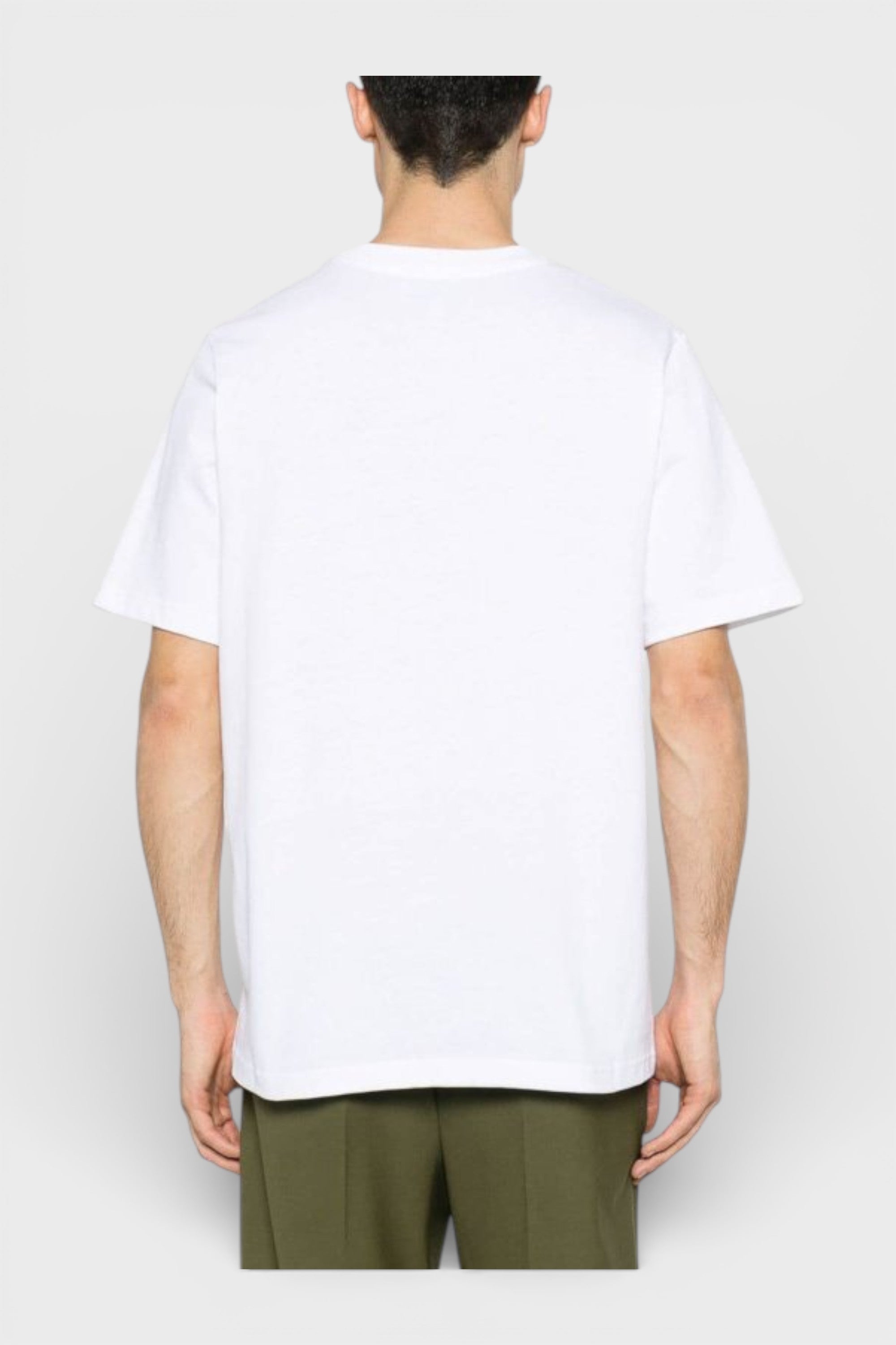 Printed T-Shirt Afro Cubism Tennis Club White