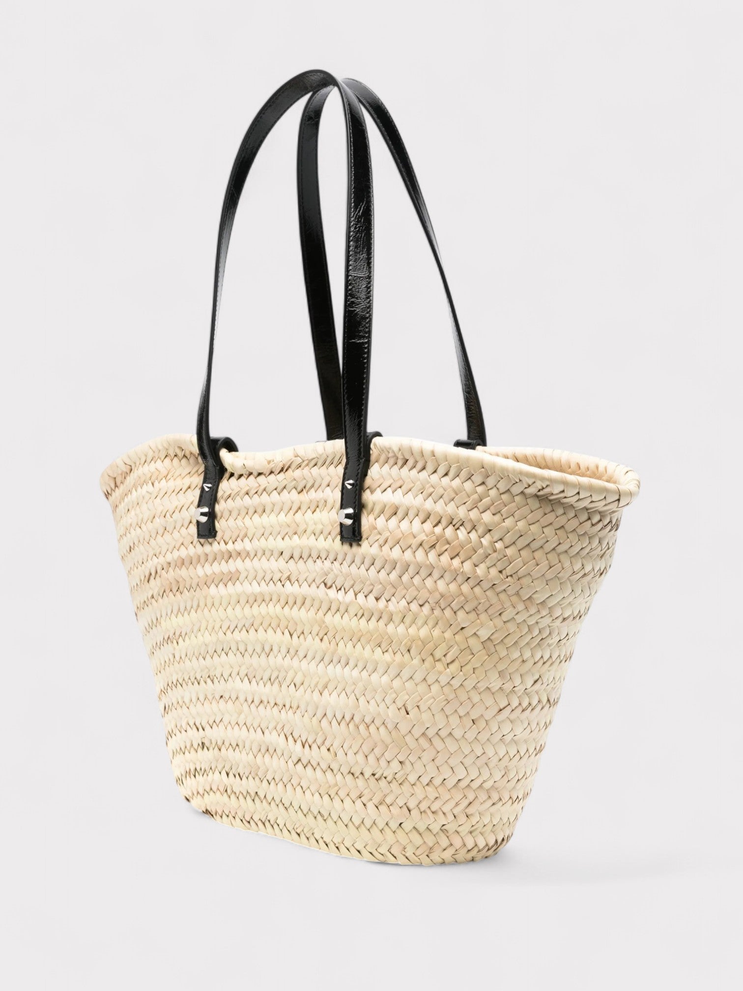 Palm Angels Bucket Bag Beige Black