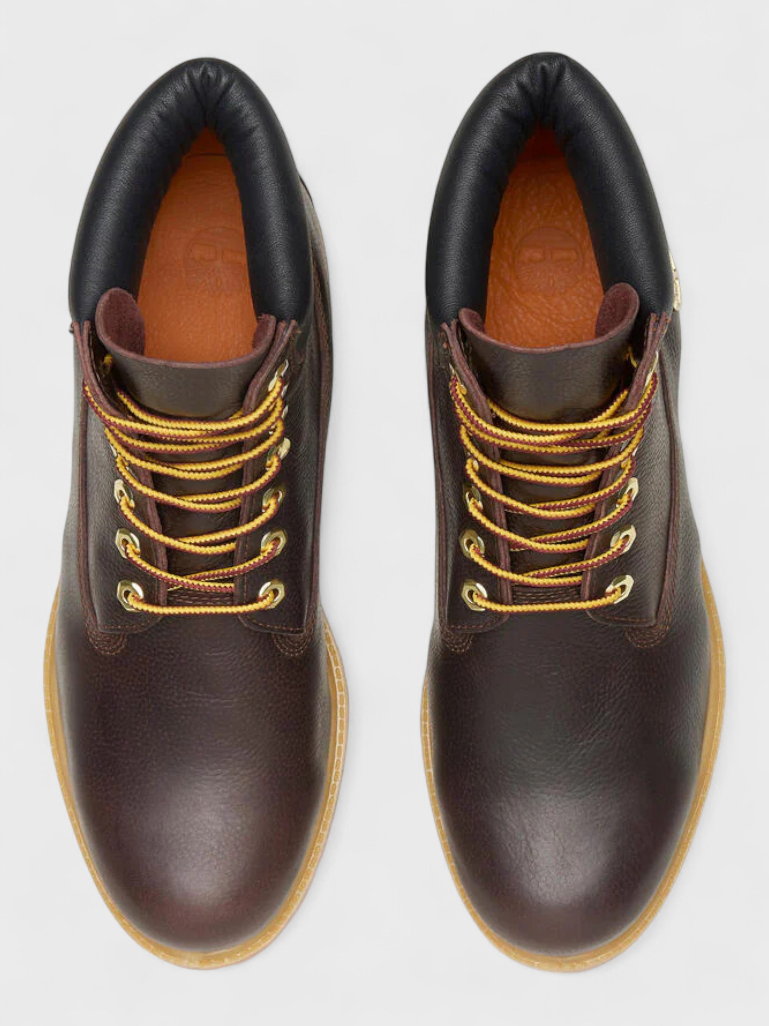 Timberland Premium Espresso Brown 6-Inch Lace Up Boots