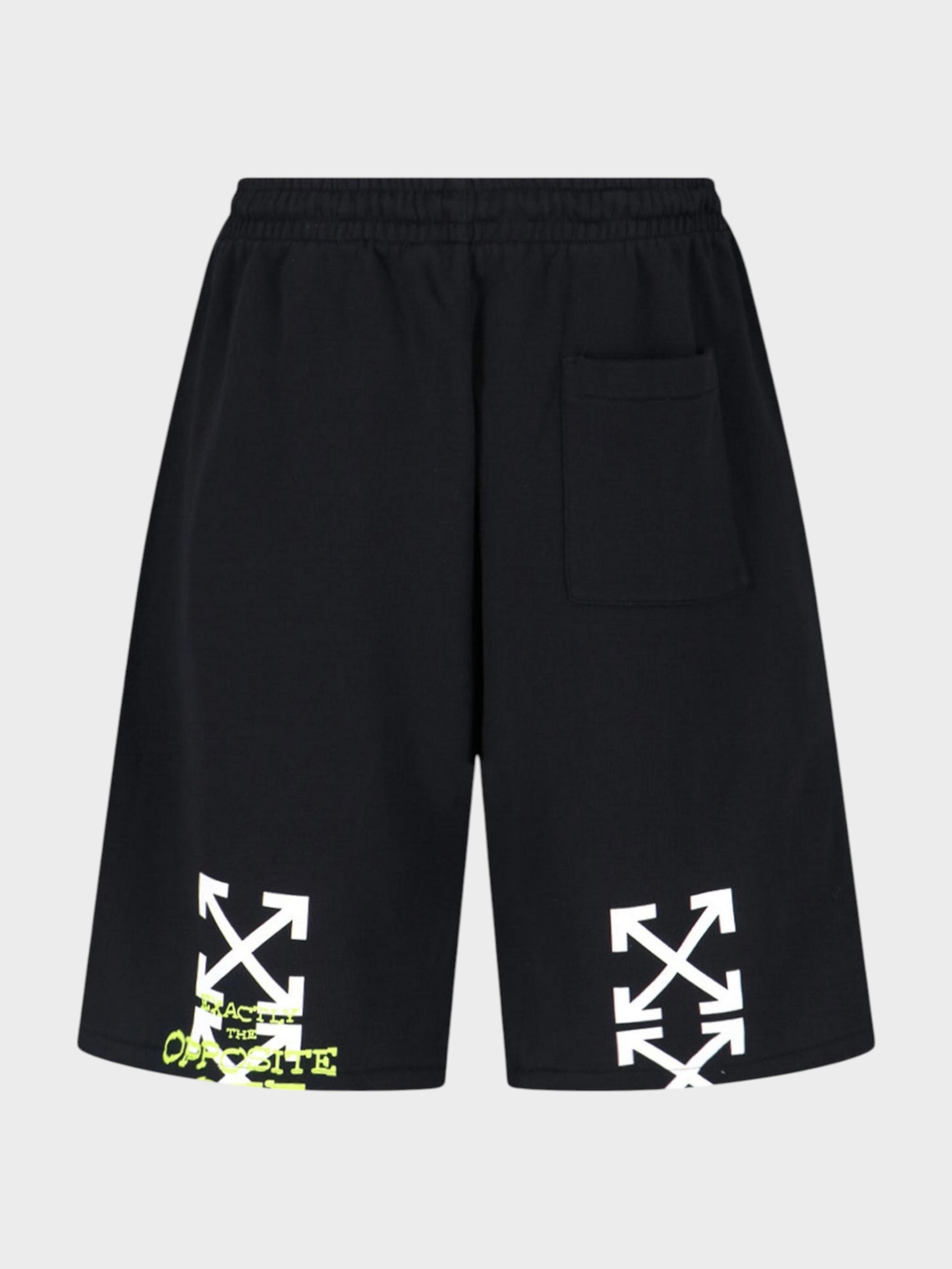 Off-White Opposite Arrow Skate Sweatshorts Black