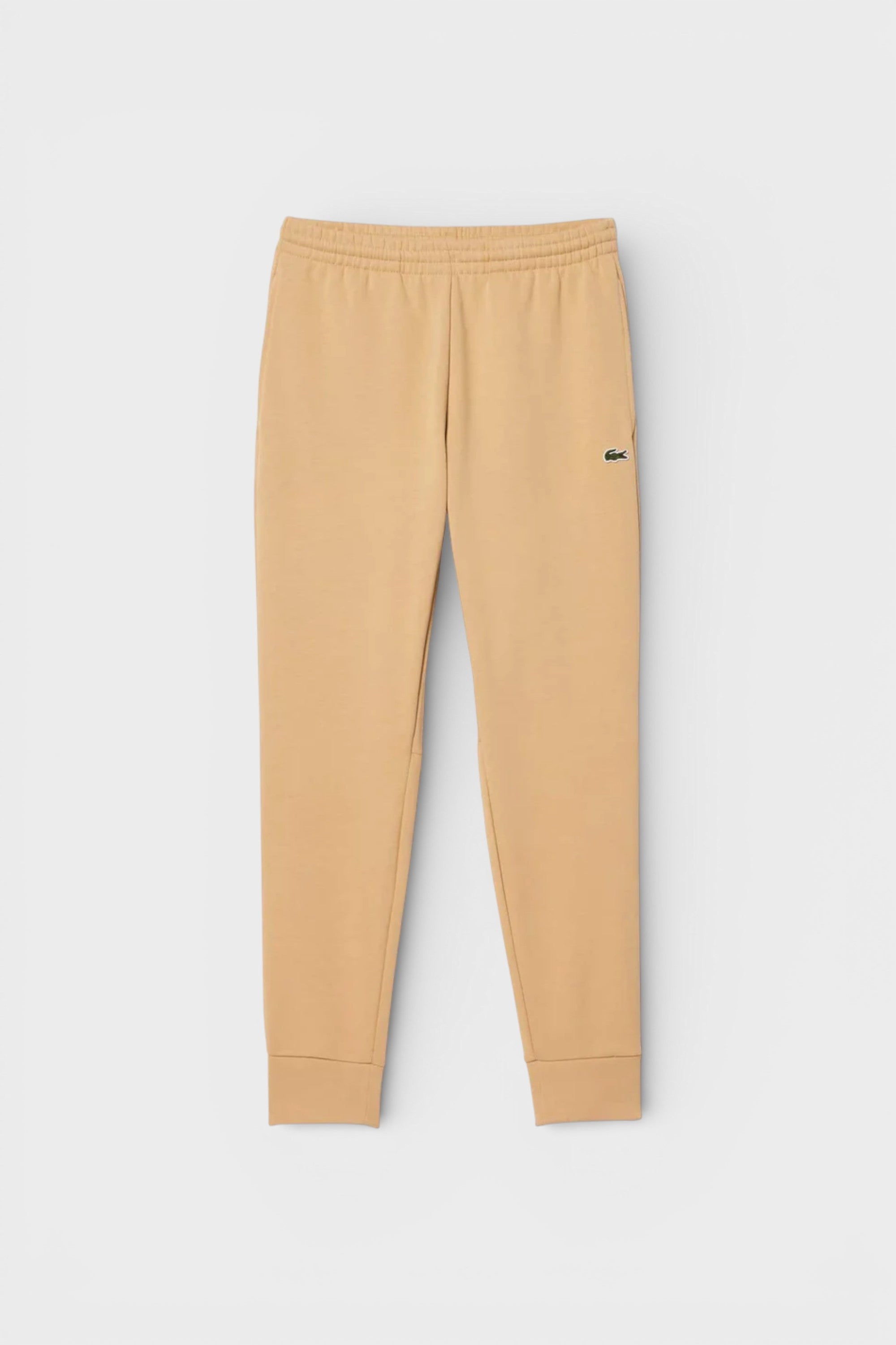 Lacoste Organic Cotton Slim Fit Joggers Beige