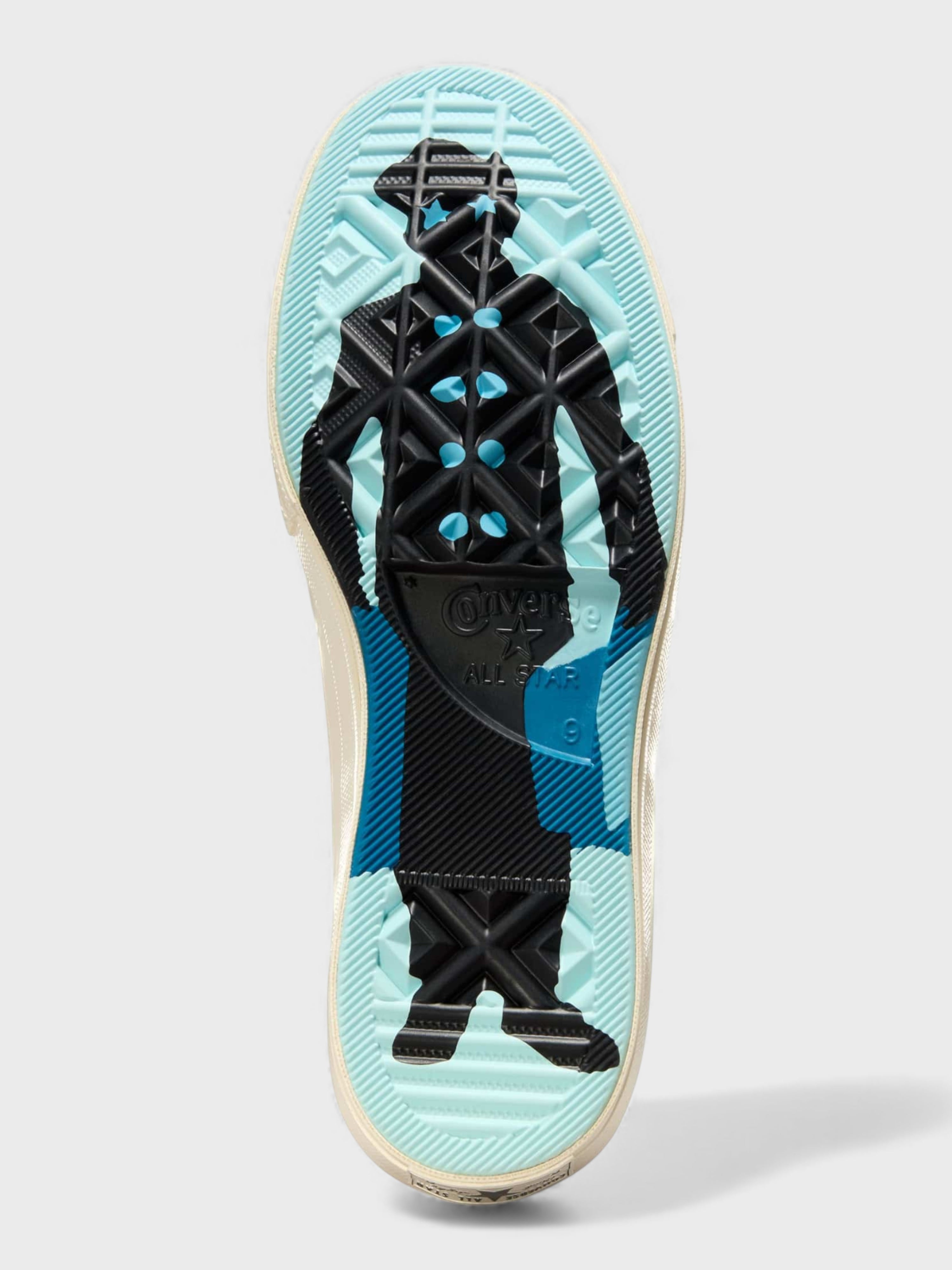 GOLF le FLEUR x Converse Chuck 70 Ox Digital Leopard Teal