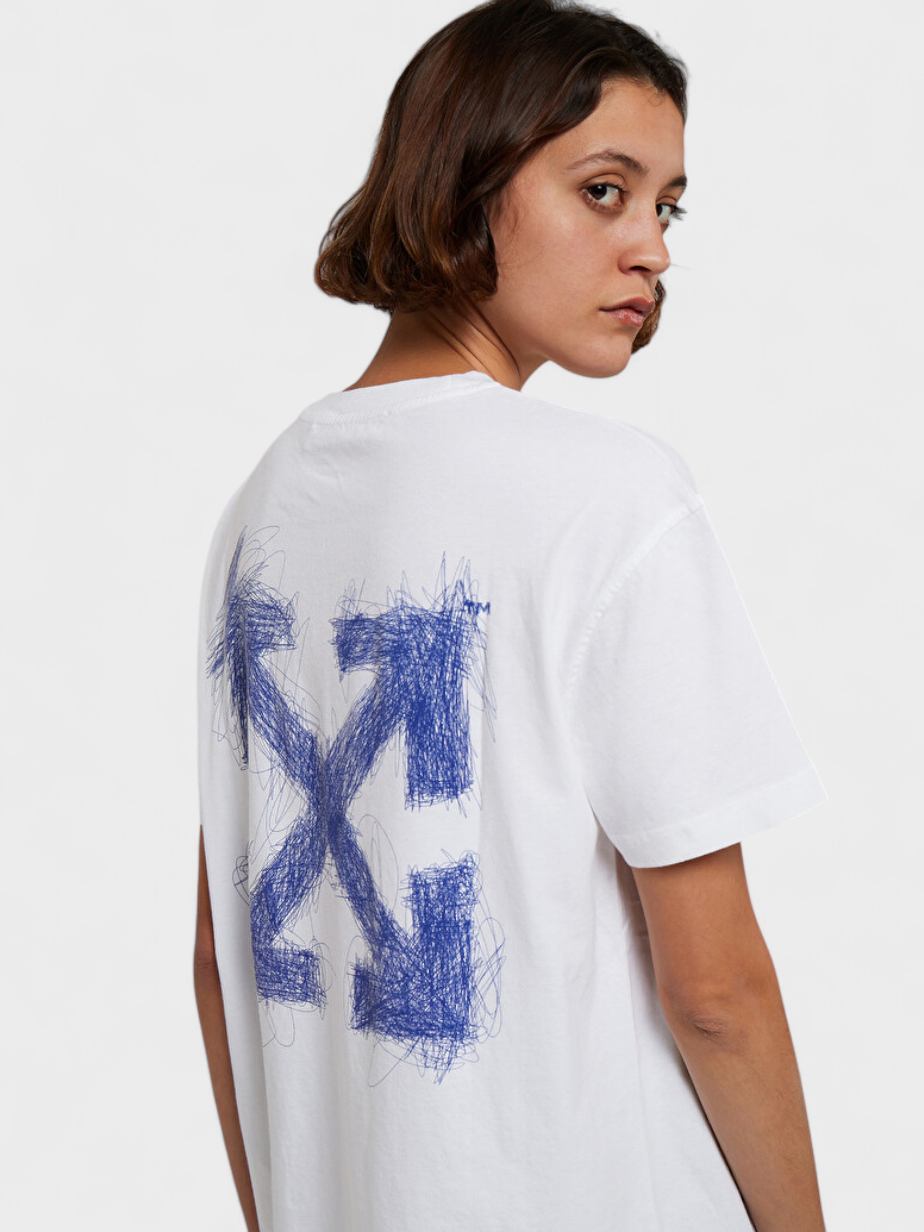 Off-White Pen Arrows Regular Tee White