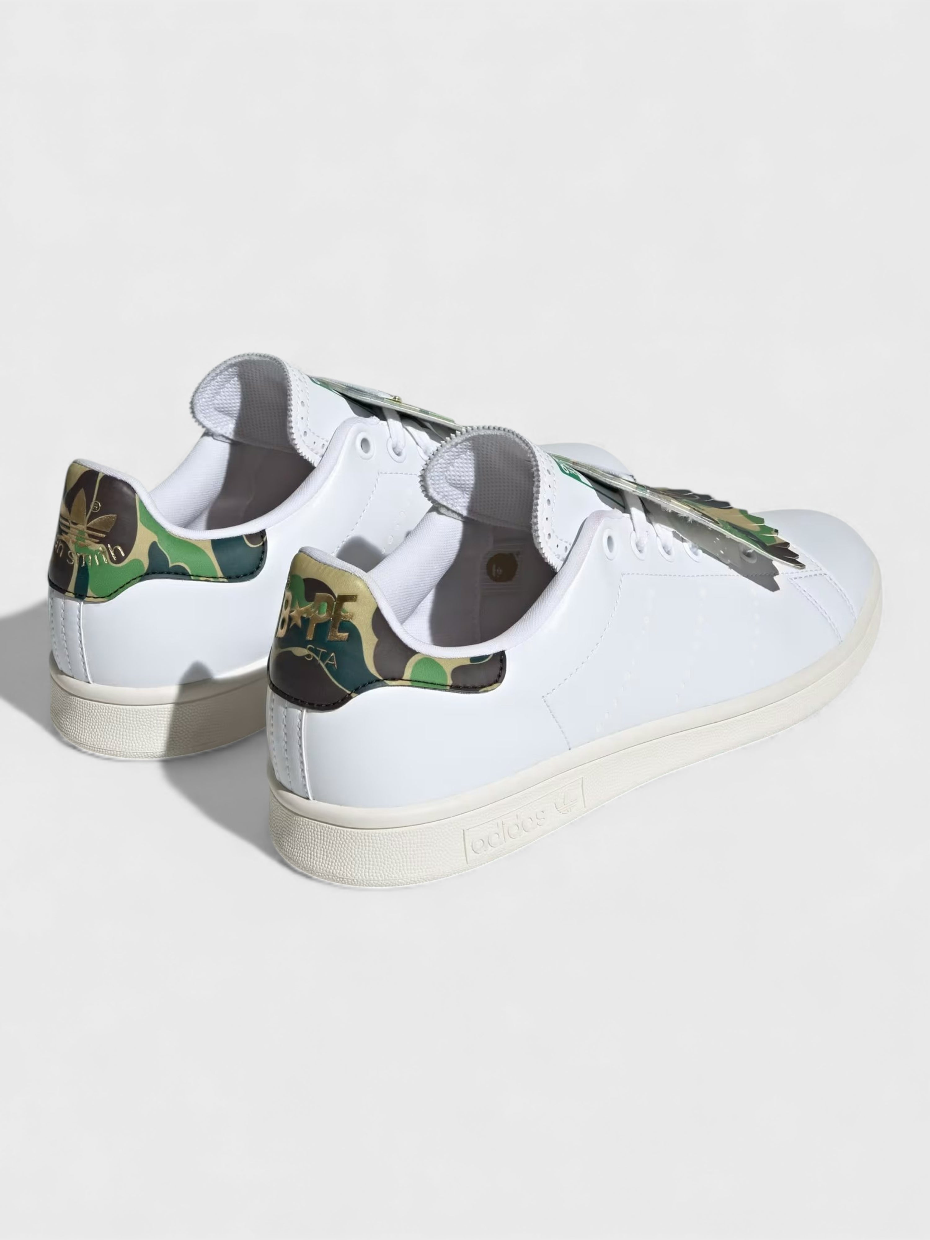 Adidas x BAPE Stan Smith Golf Sneakers White