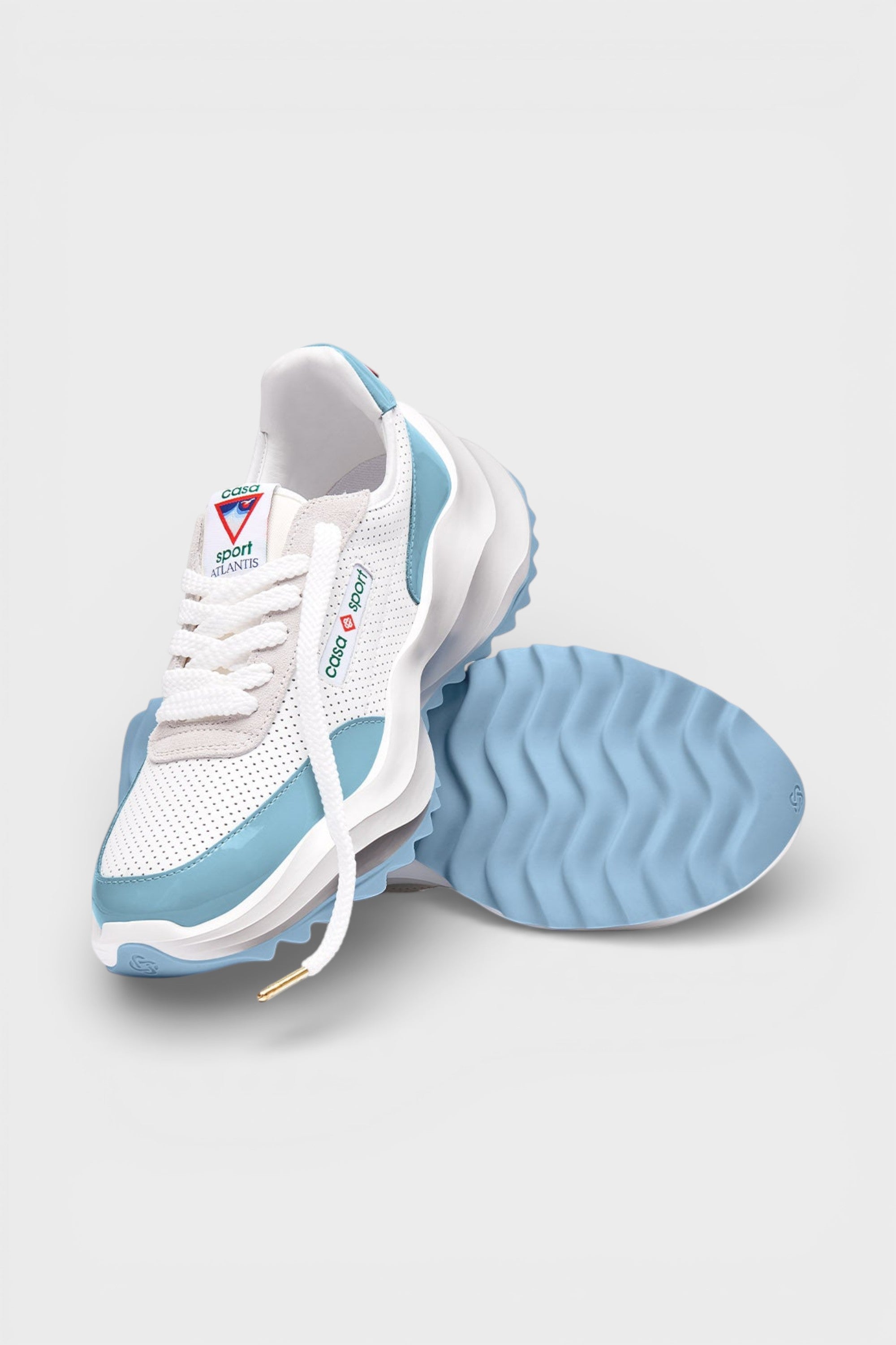 Atlantis Sneaker White Light Blue