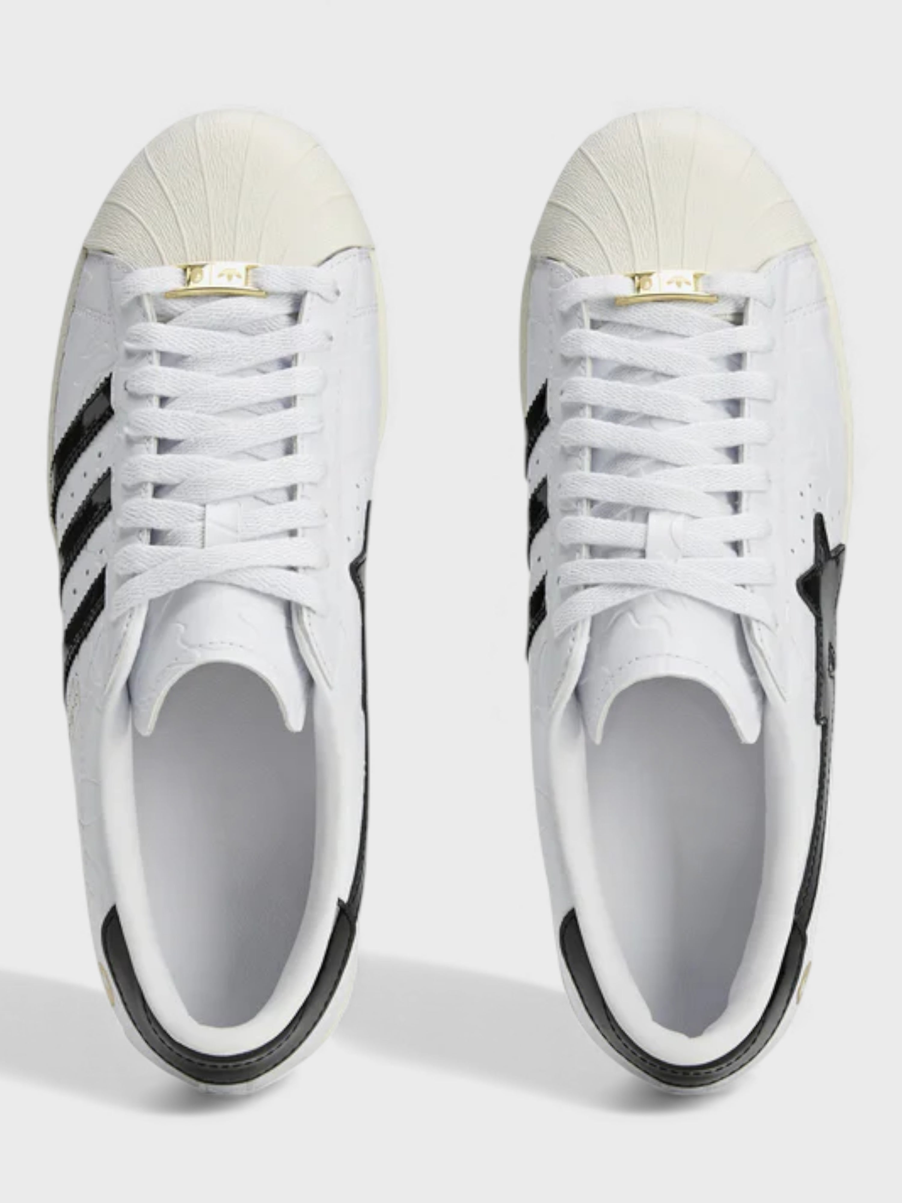 BAPE x Adidas Superstar White Black