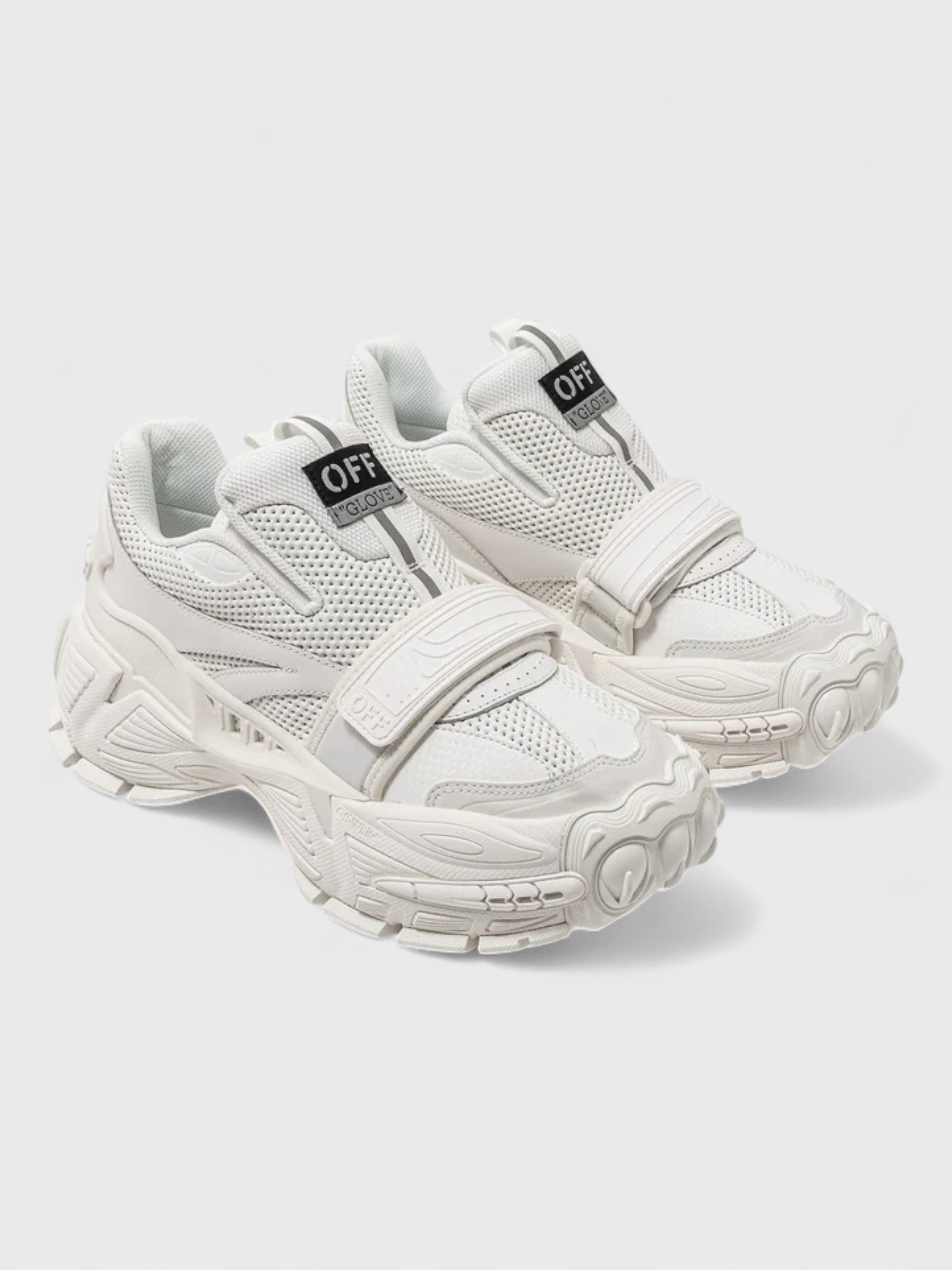 Off-White Glove Slip On Trainers White