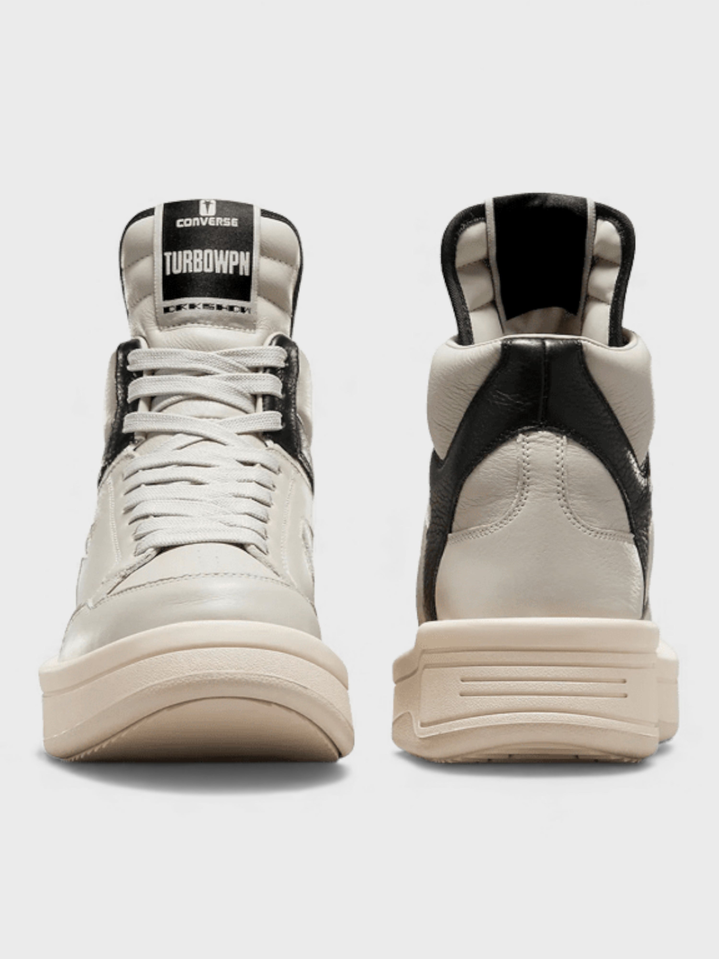 Converse x Rick Owens DRKSHDW TURBOWPN Oyster Black