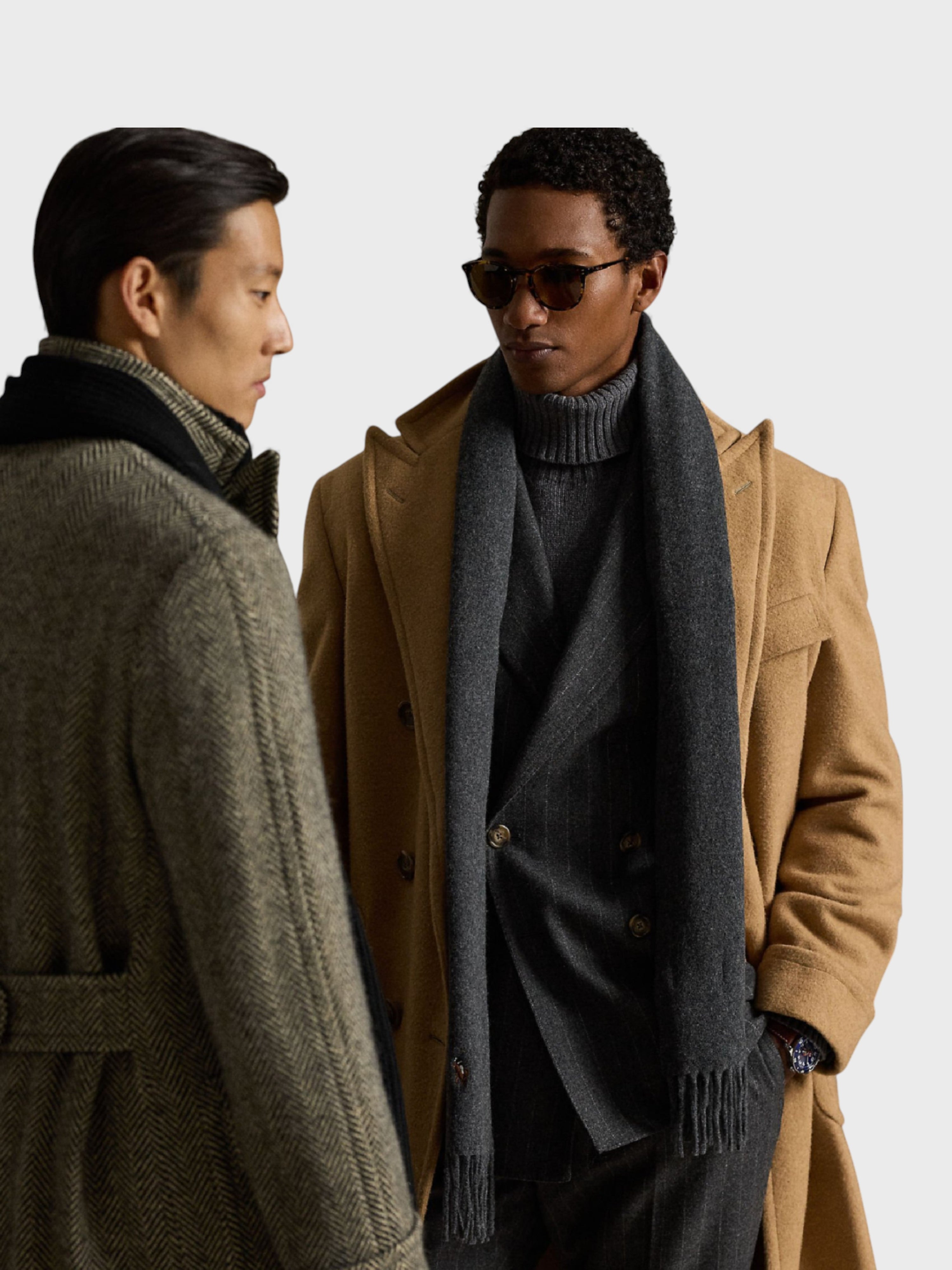 Polo Ralph Lauren Virgin Wool Scarf Grey