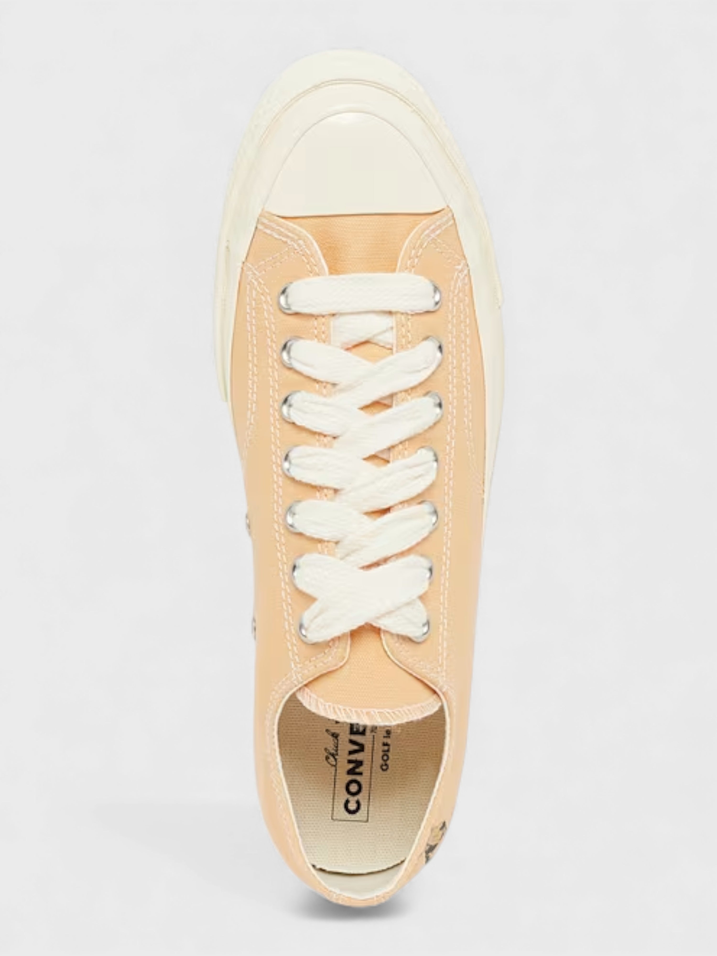 GOLF le FLEUR x Converse Chuck 70 Darryl Low Apricot Cream