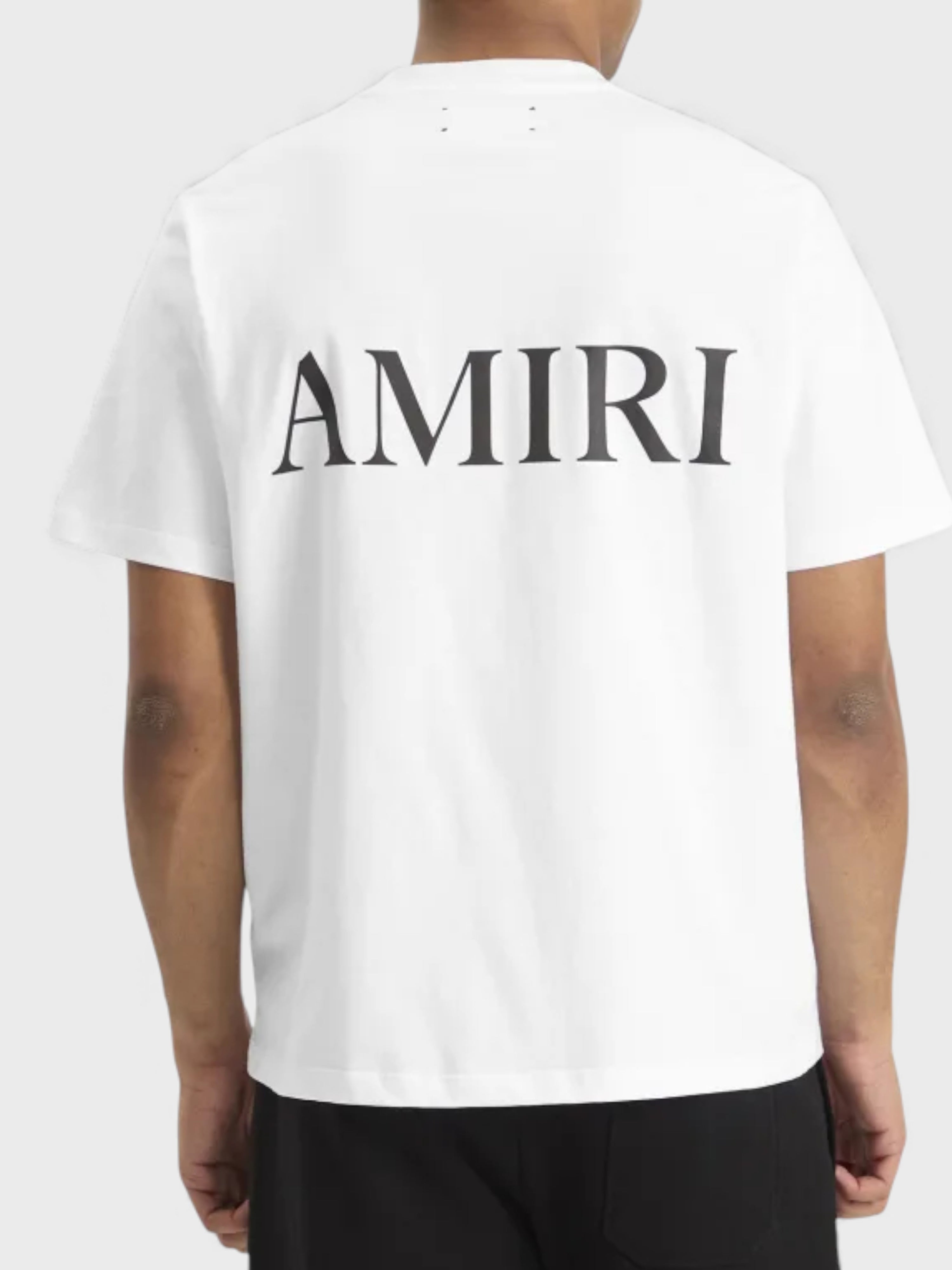 Amiri MA Core Logo Tee White