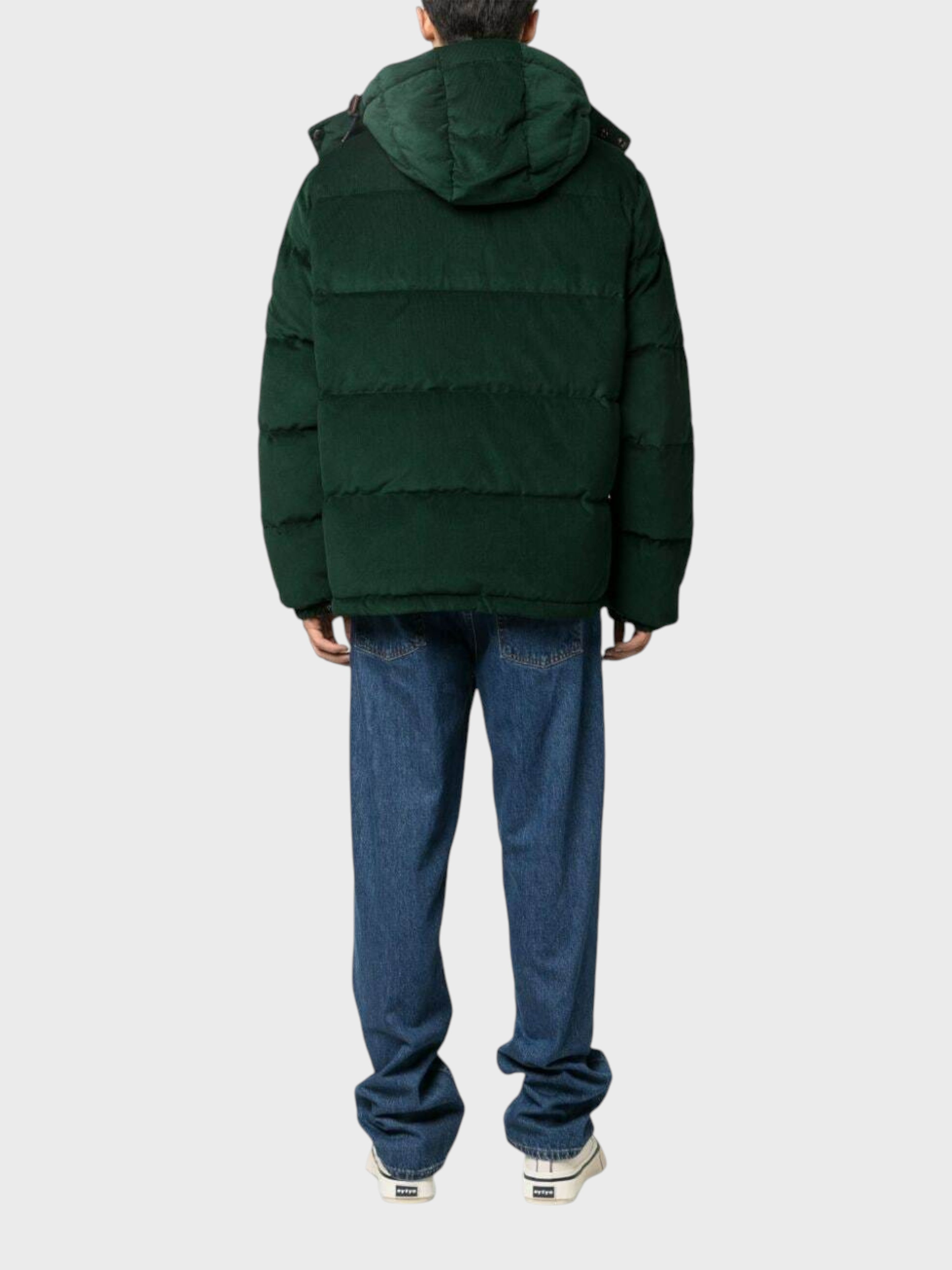 Polo Ralph Lauren Corduroy Down Jacket College Green