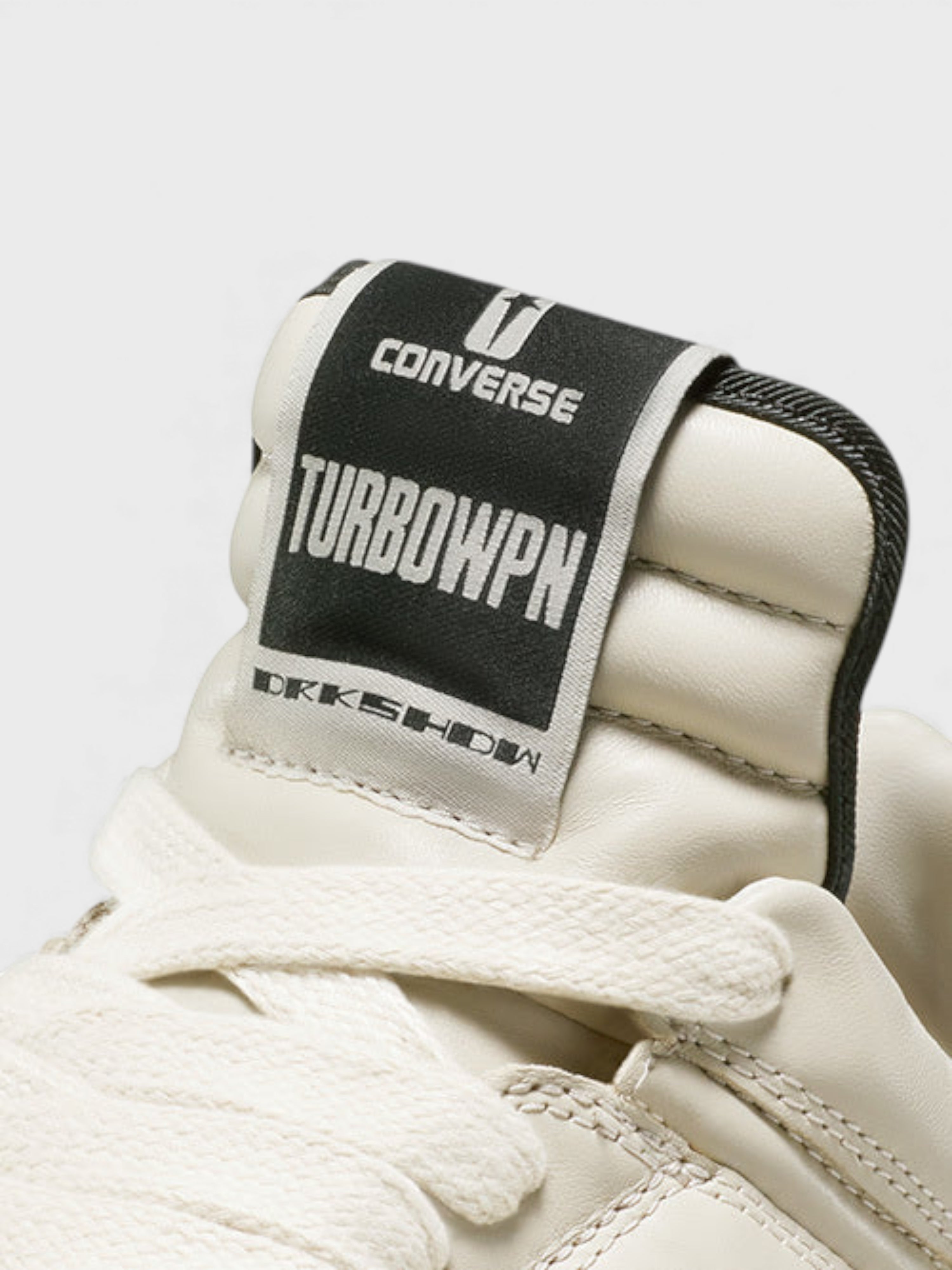 Converse x Rick Owens DRKSHDW TURBOWPN Low Pelican