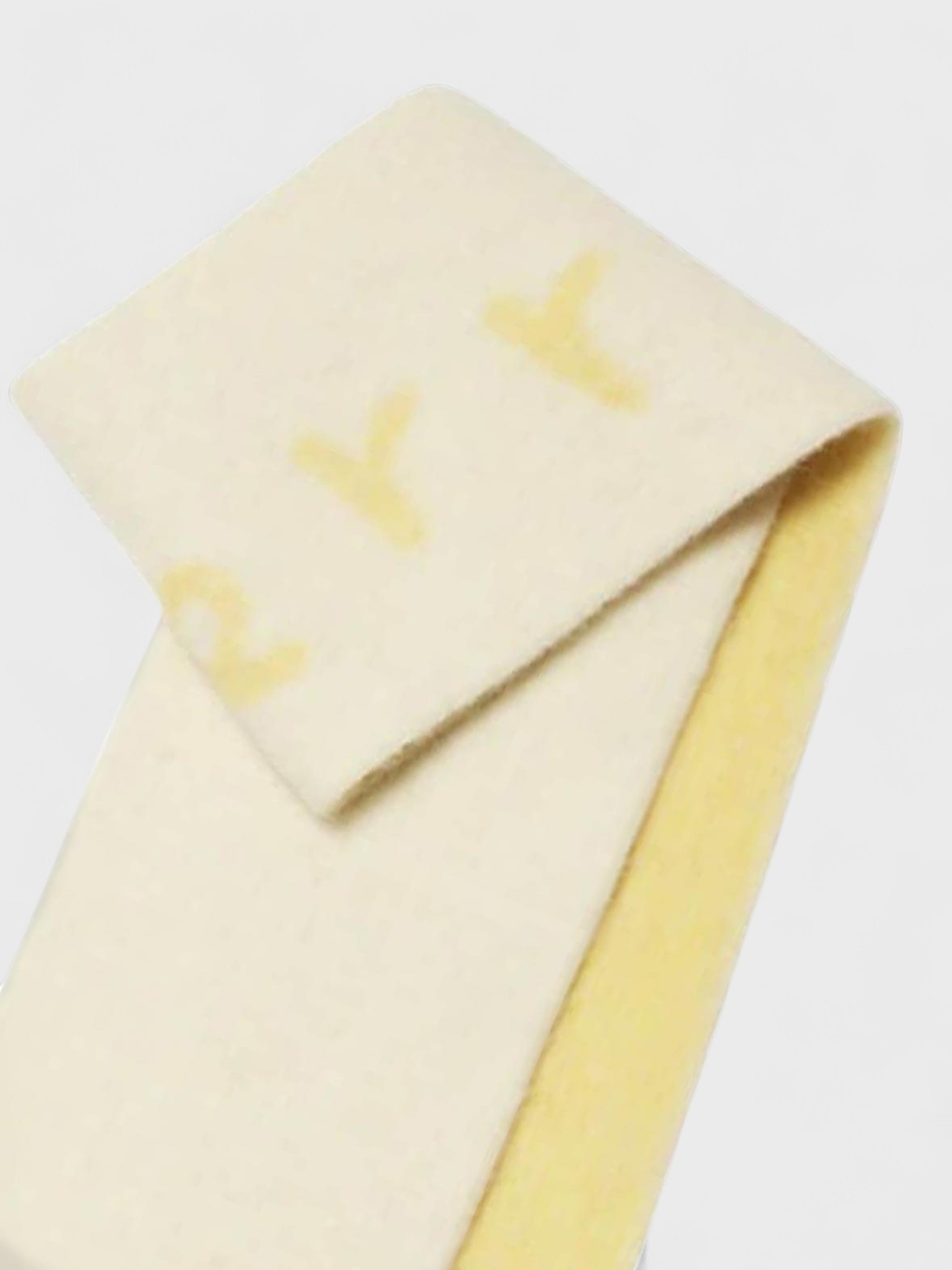 Burberry Logo Intarsia Reversible Scarf Alpaca Wool