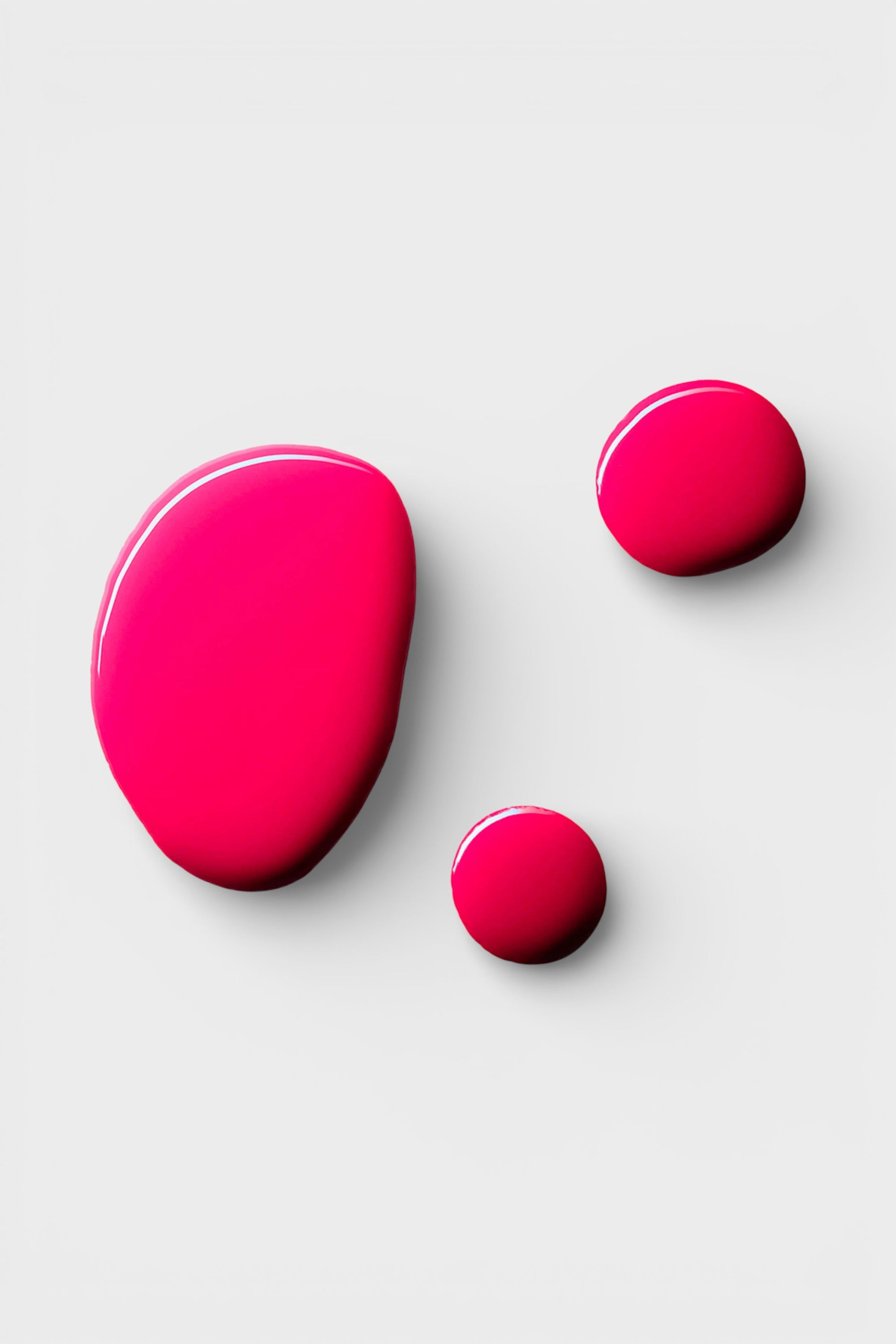 Off-White Nail Lacquer Dramatic High Shine Polish Pink 10ml