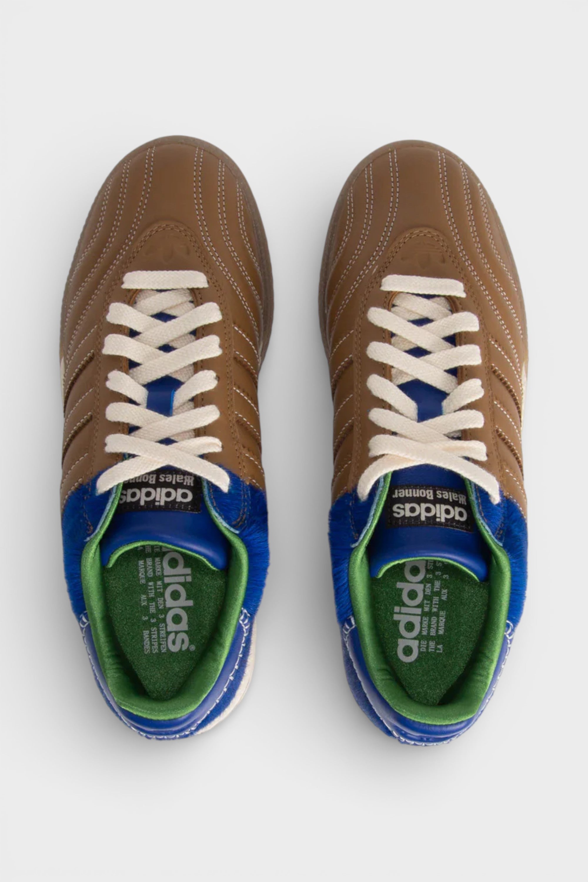 Adidas x Wales Bonner Samba Brown Blue