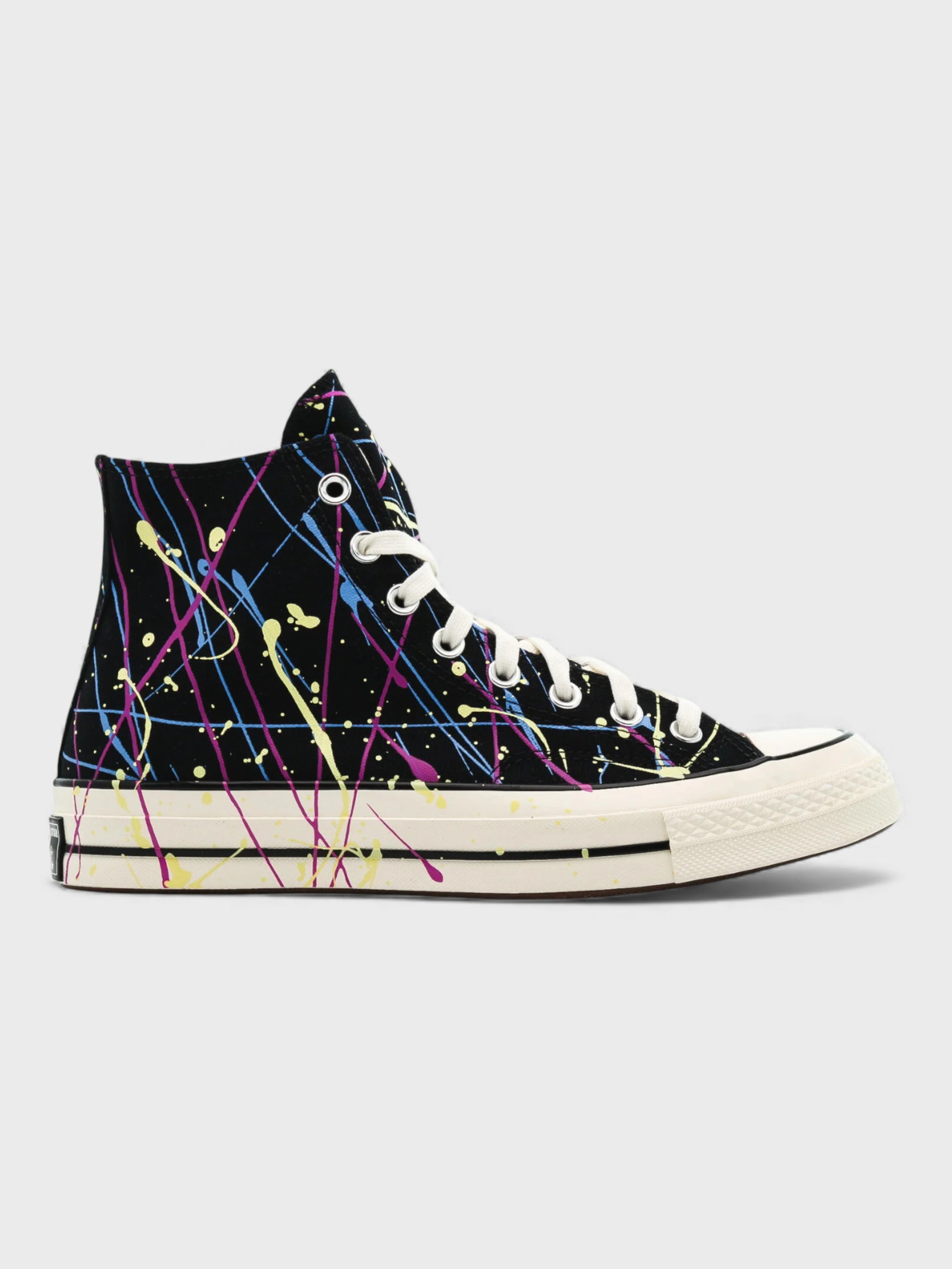 Converse Chuck 70 High Paint Splatter Black