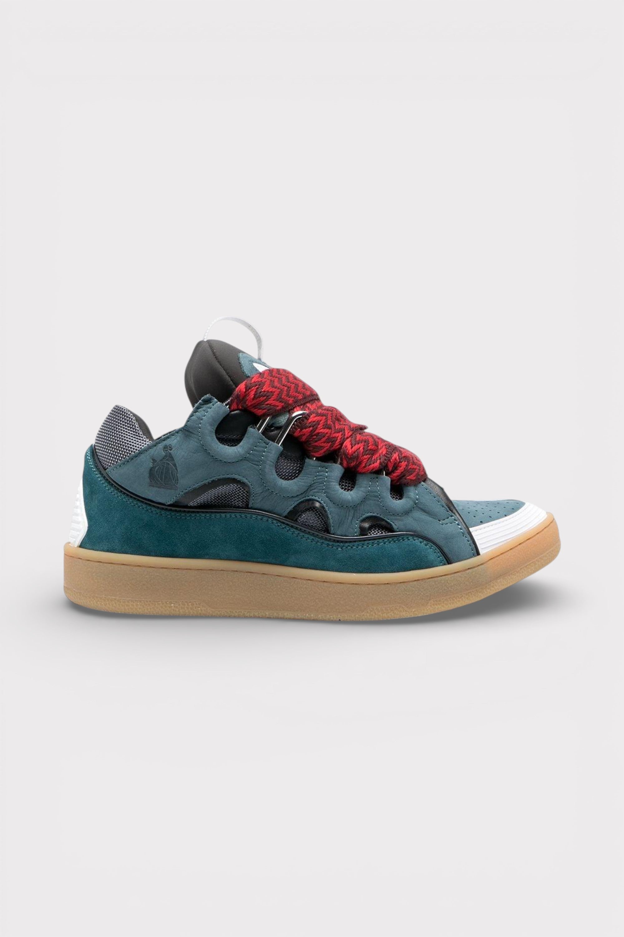 Lanvin Curb Sneakers Blue Red