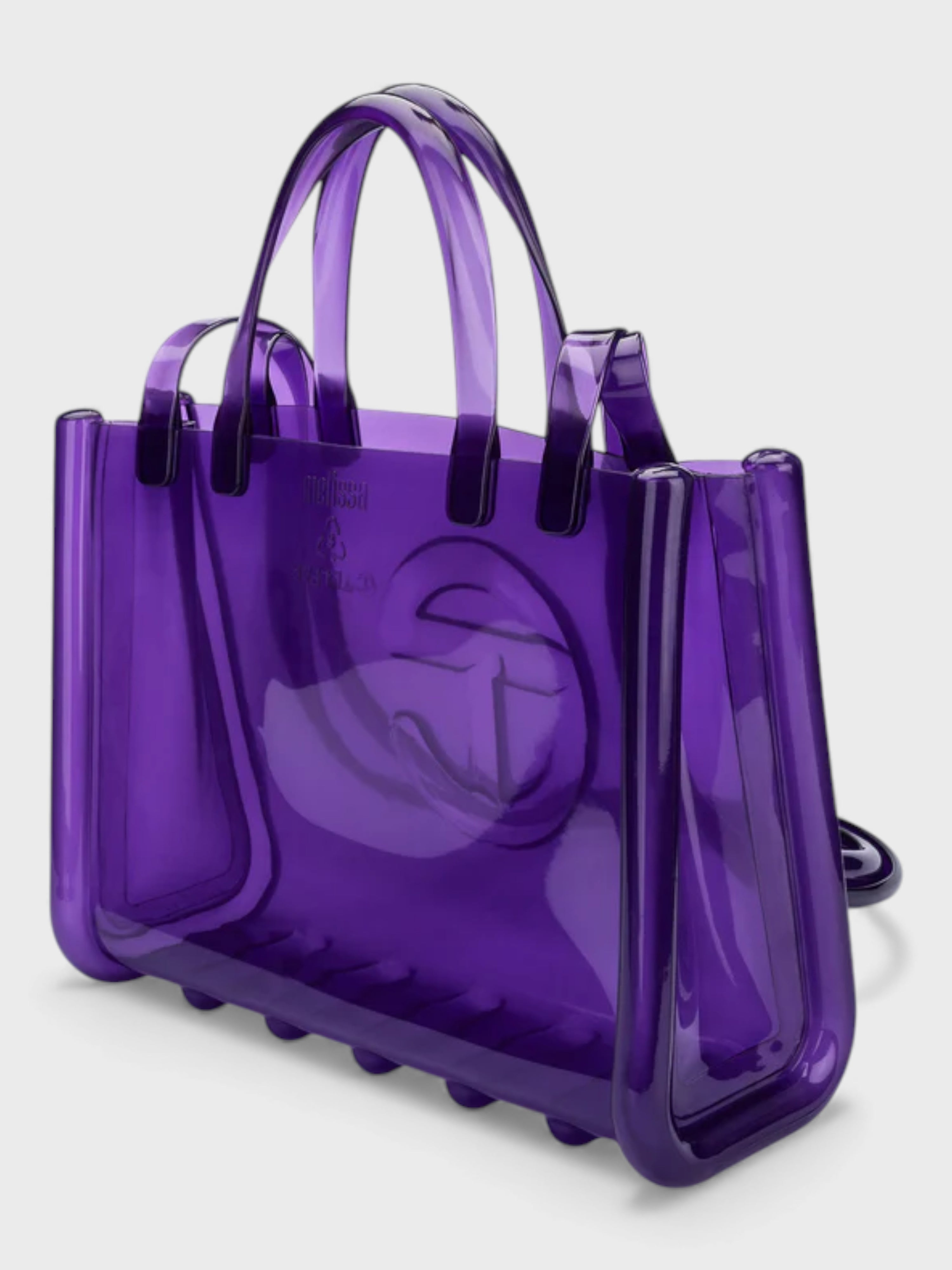 Telfar x Mellisa Medium Jelly Shopper Purple