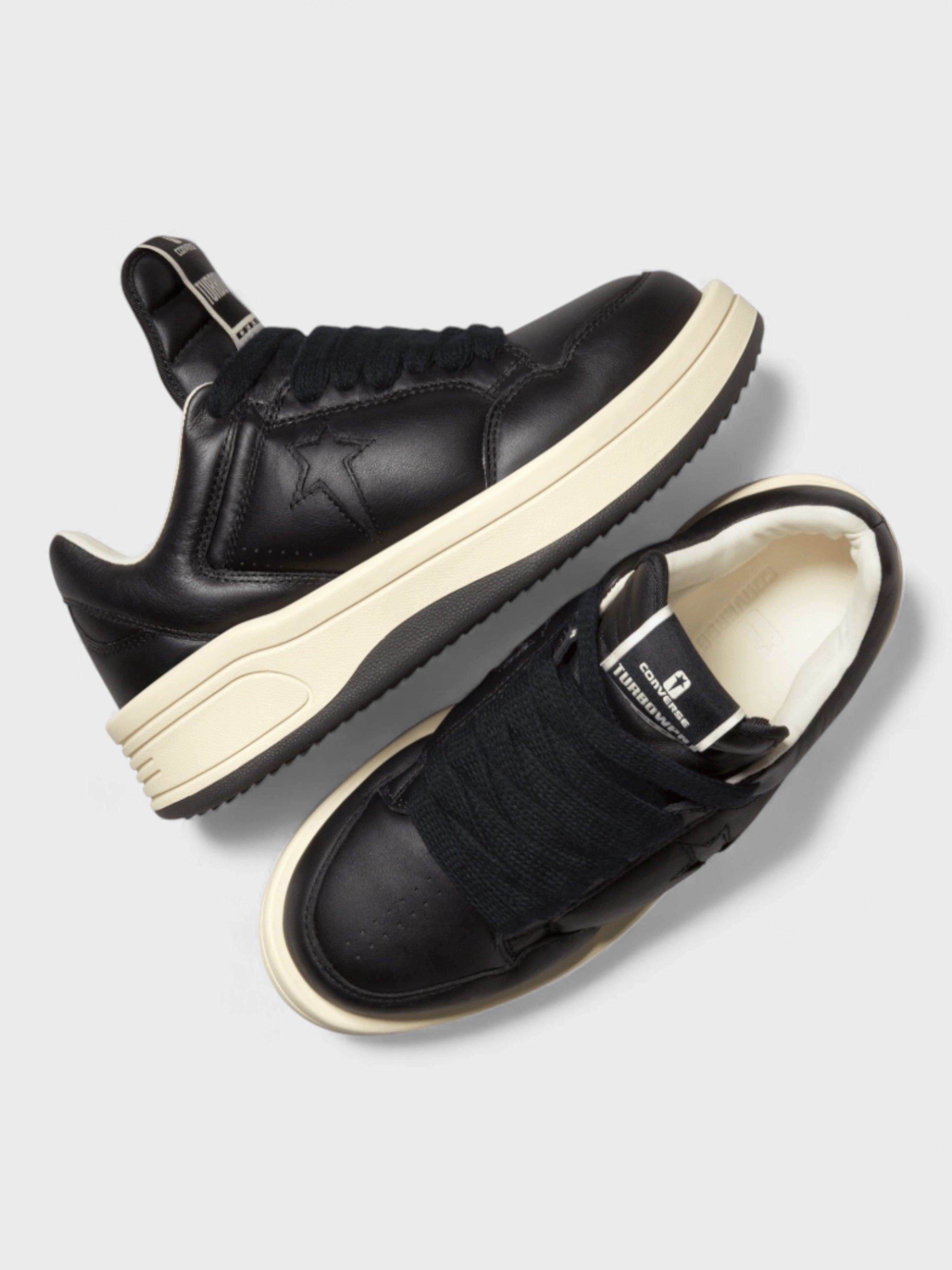 Converse X Rick Owens TURBOWPN Black