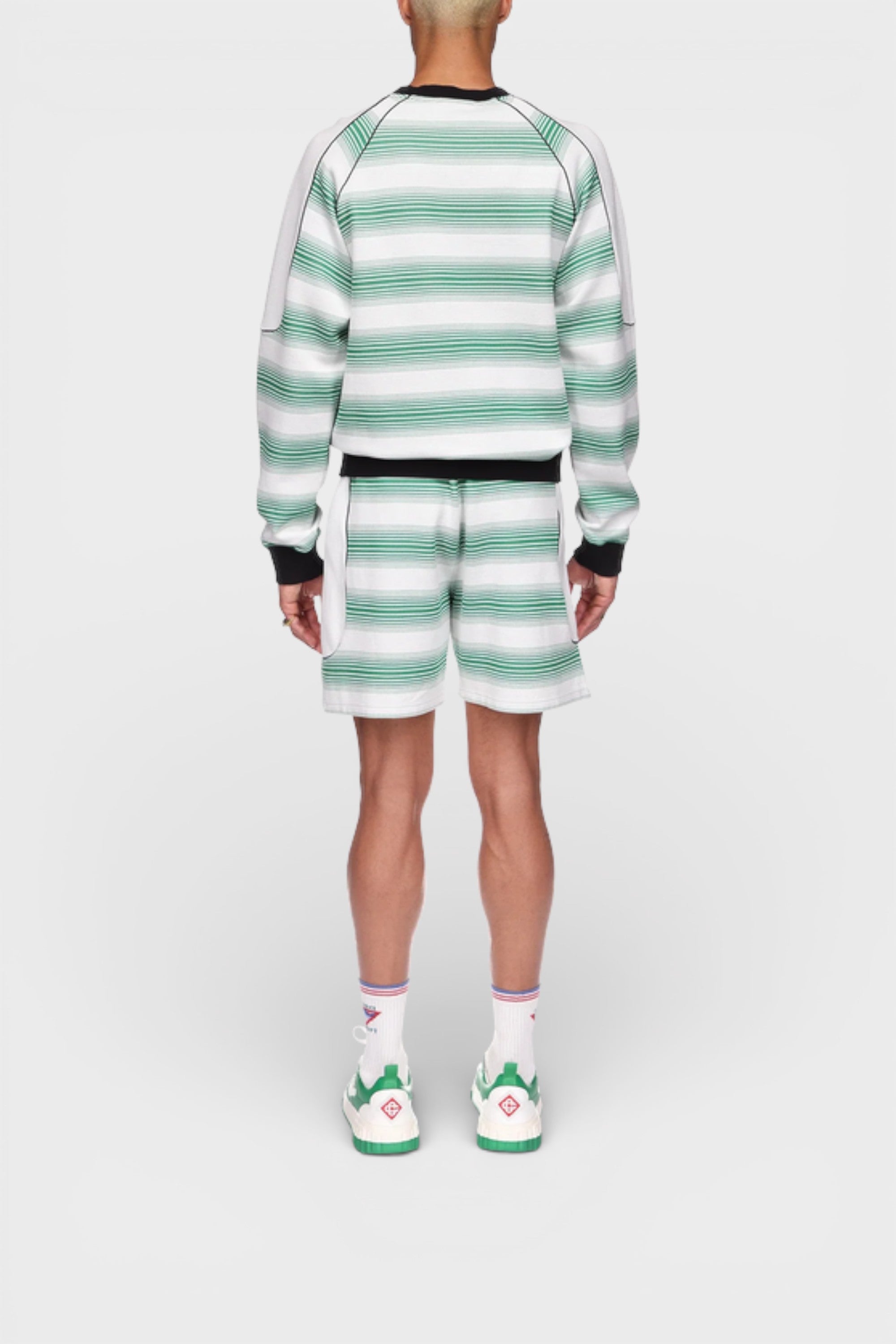 Casablanca Interlock Sweatshirt Gradient Stripe