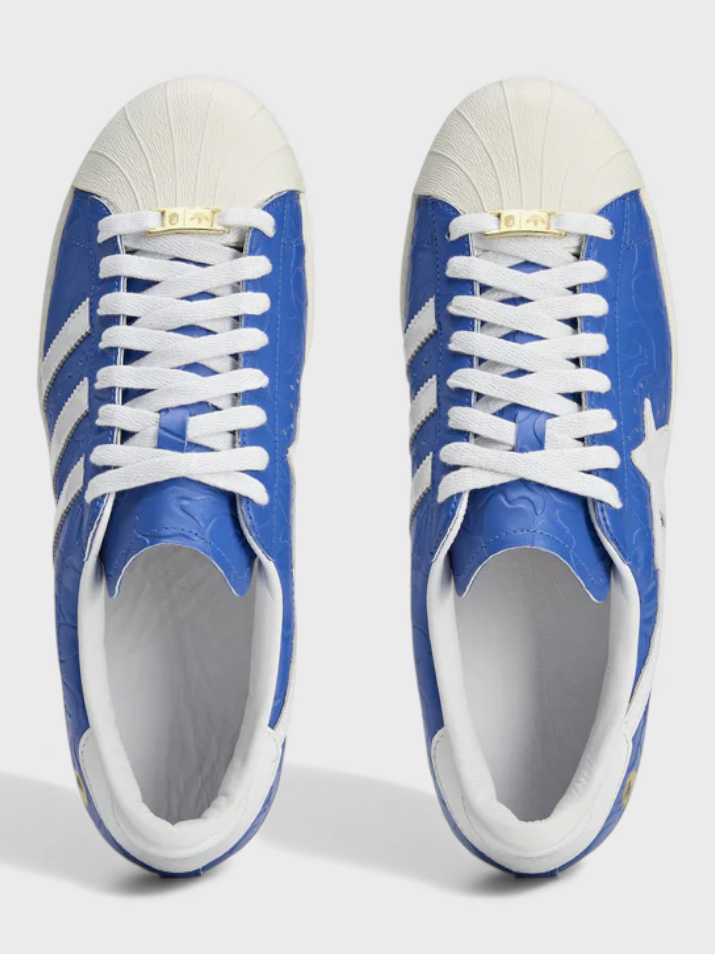 BAPE x Adidas Superstar Blue White