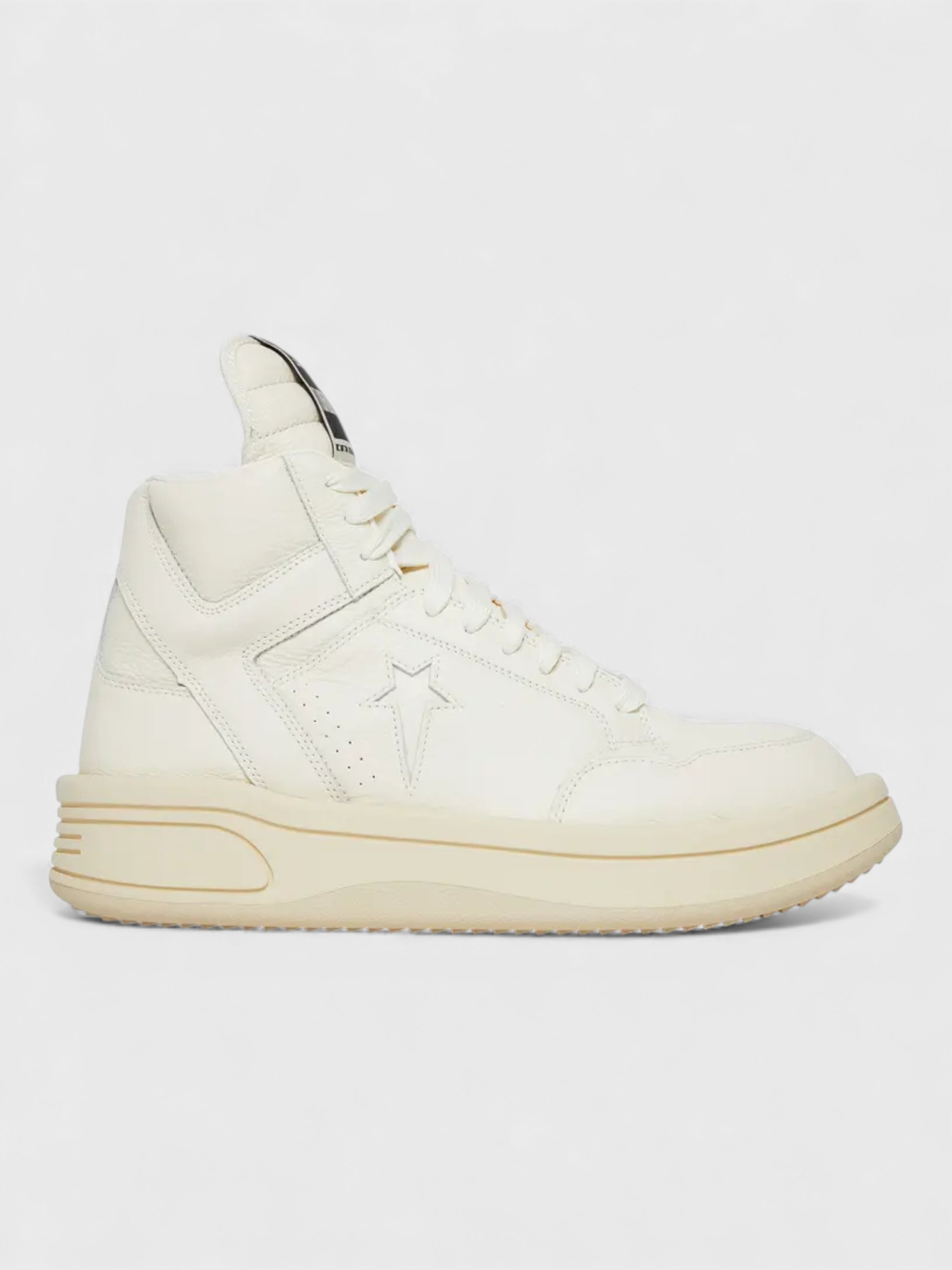 Converse x Rick Owens DRKSHDW TURBOWPN Mid Egret