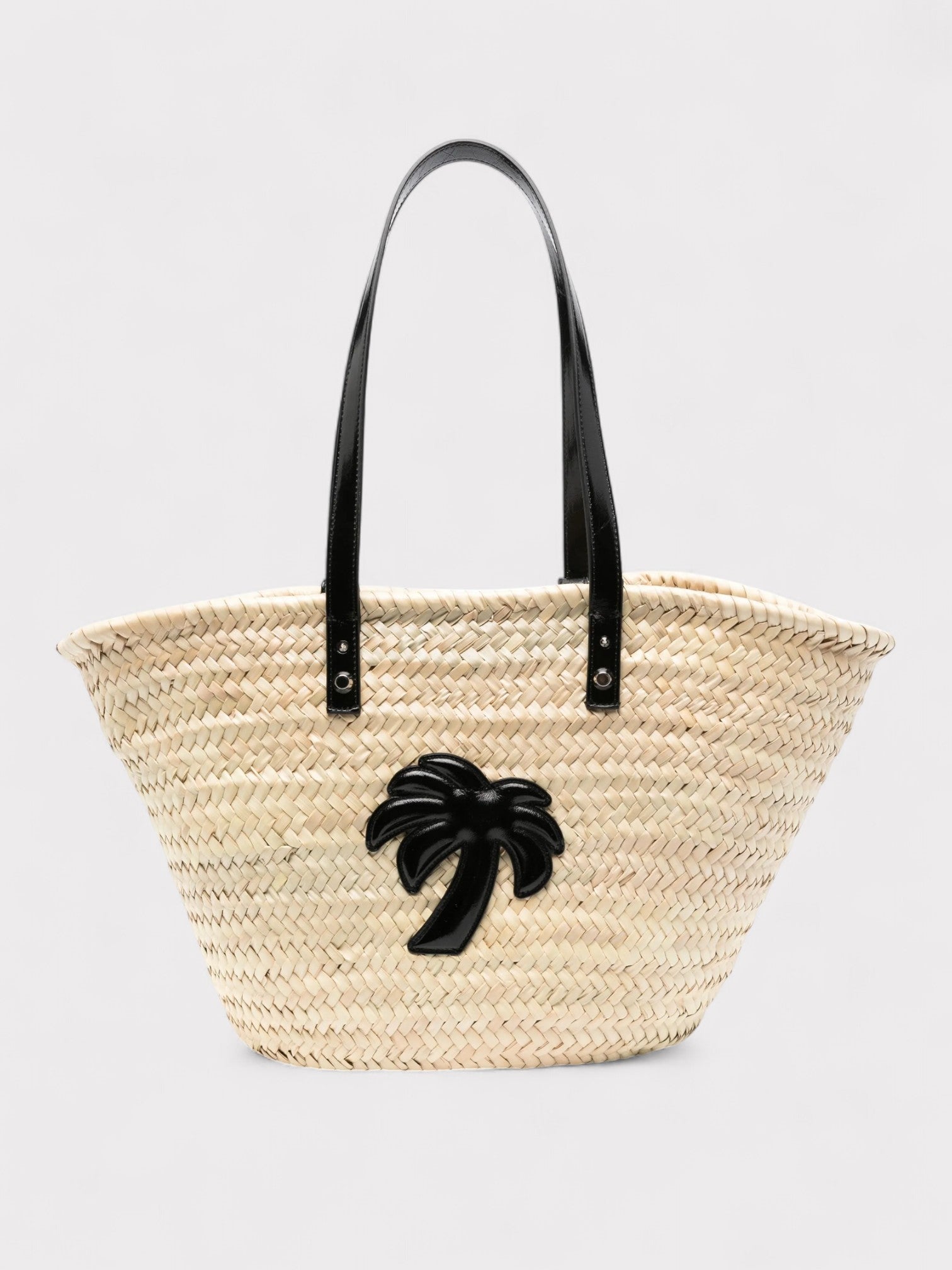 Palm Angels Bucket Bag Beige Black