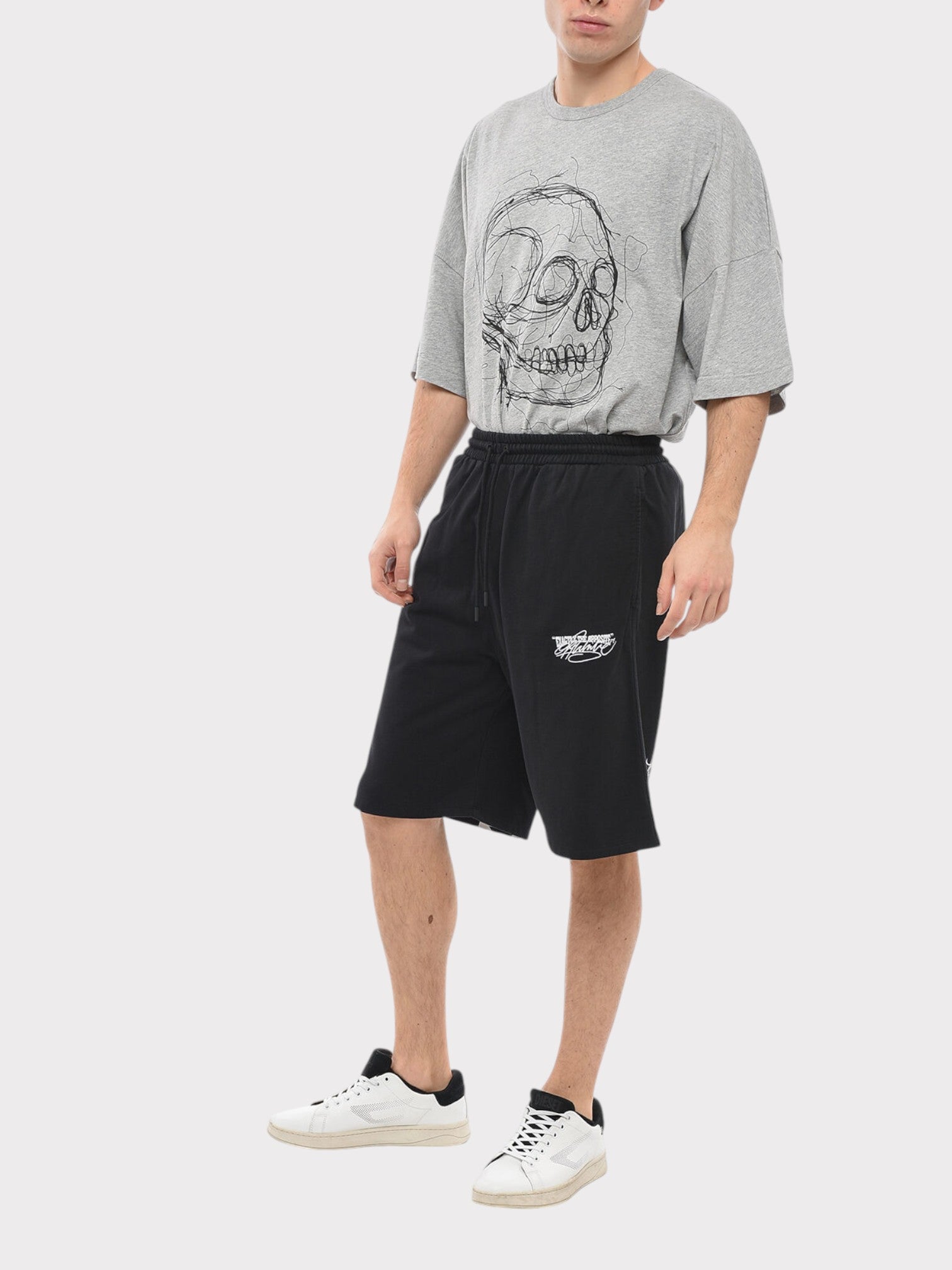 Off-White Exactly The Opposite Arrow Skate Sweatshorts Black