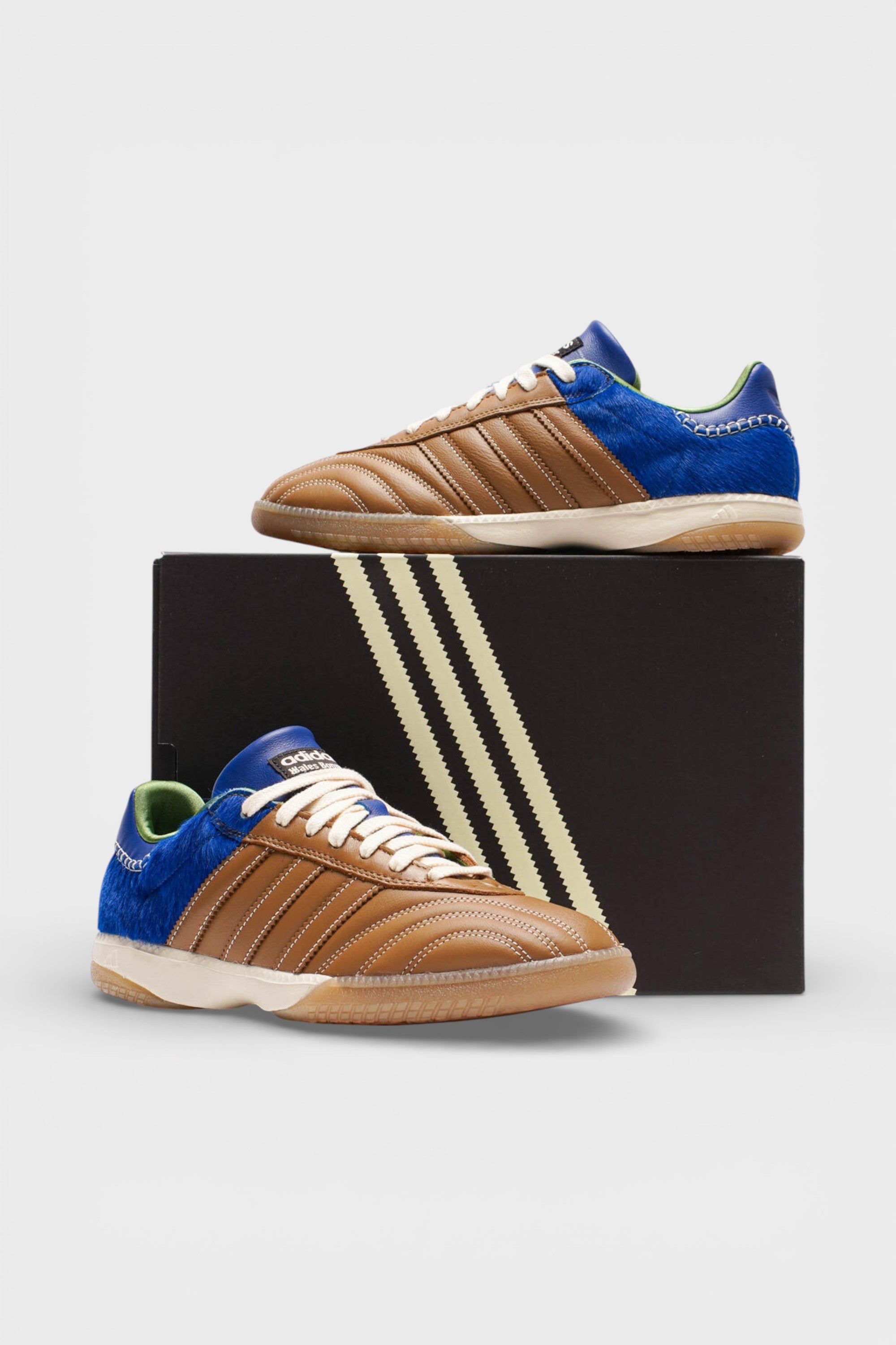Adidas x Wales Bonner Samba Brown Blue