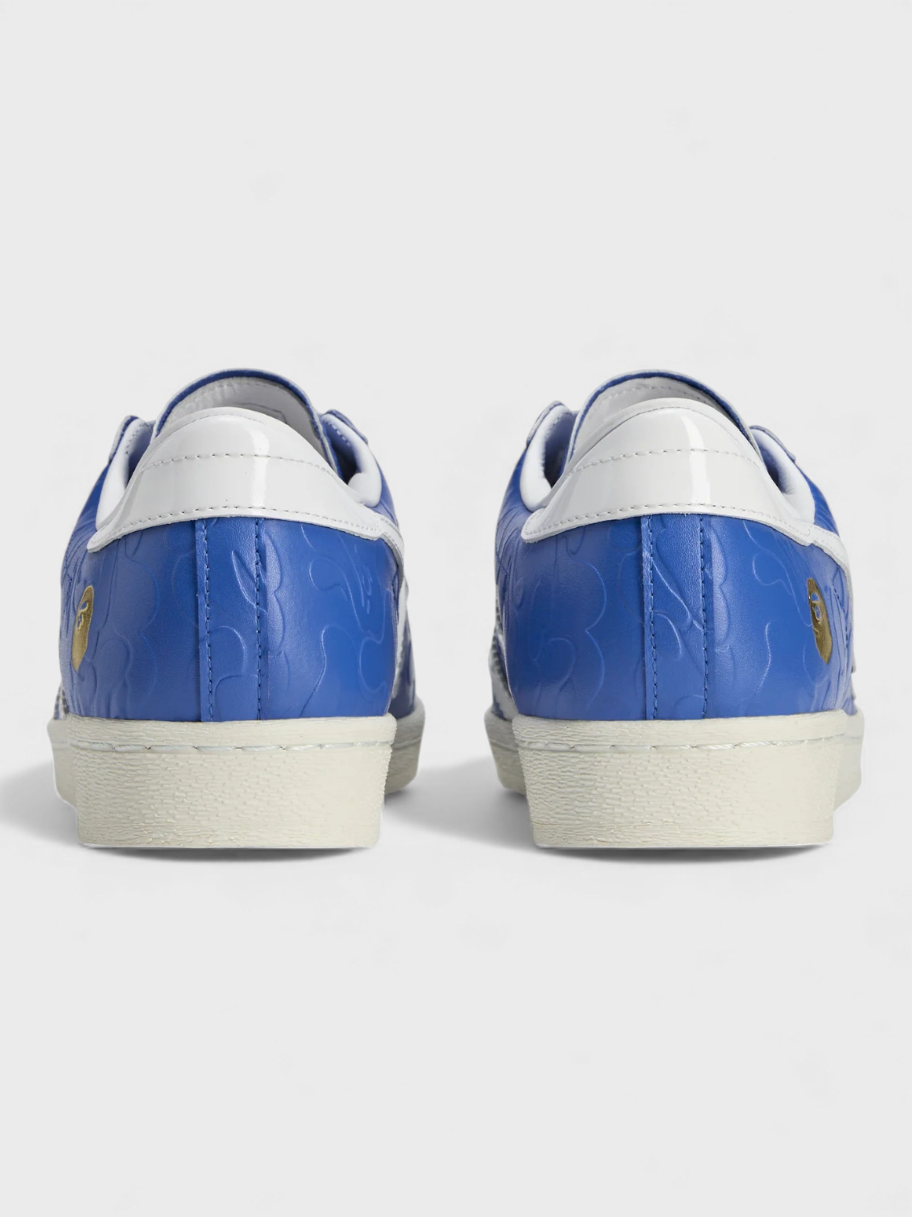 BAPE x Adidas Superstar Blue White