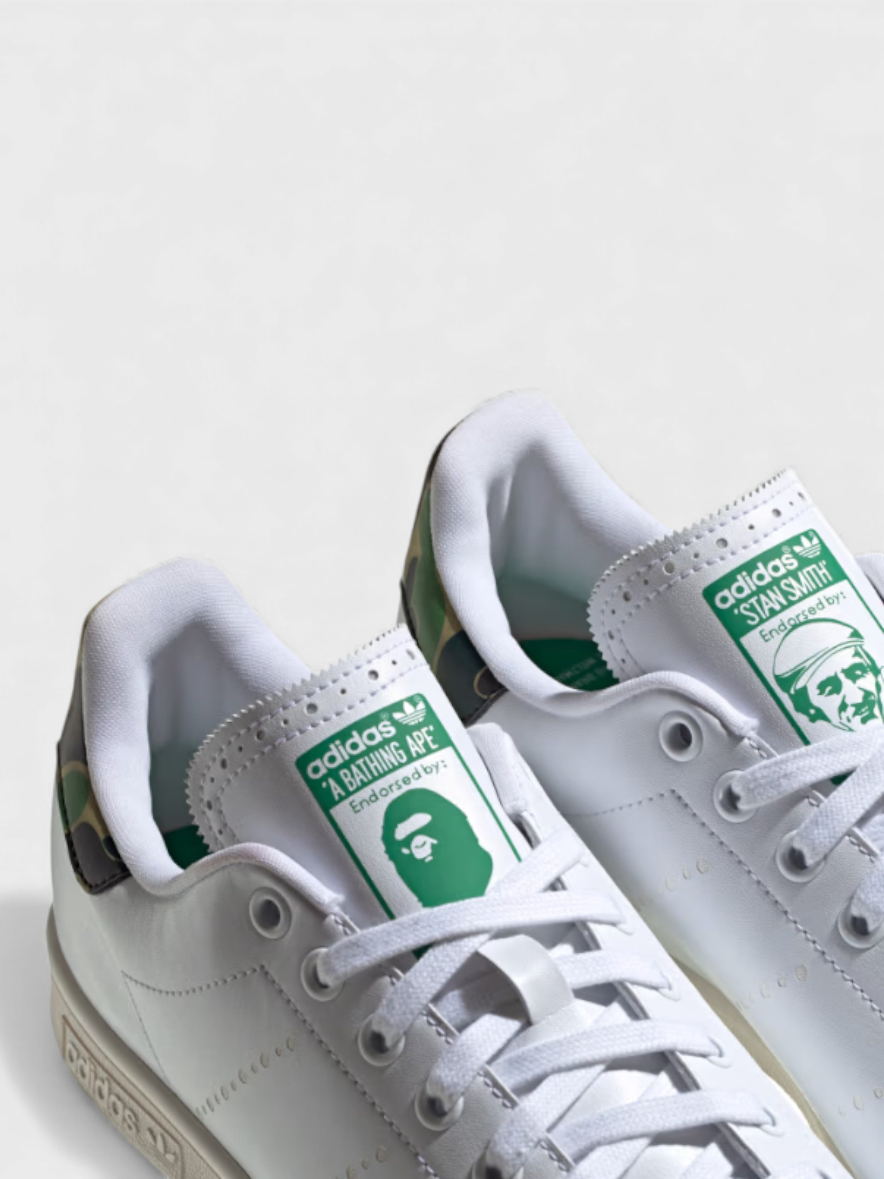 Adidas x BAPE Stan Smith Golf Sneakers White