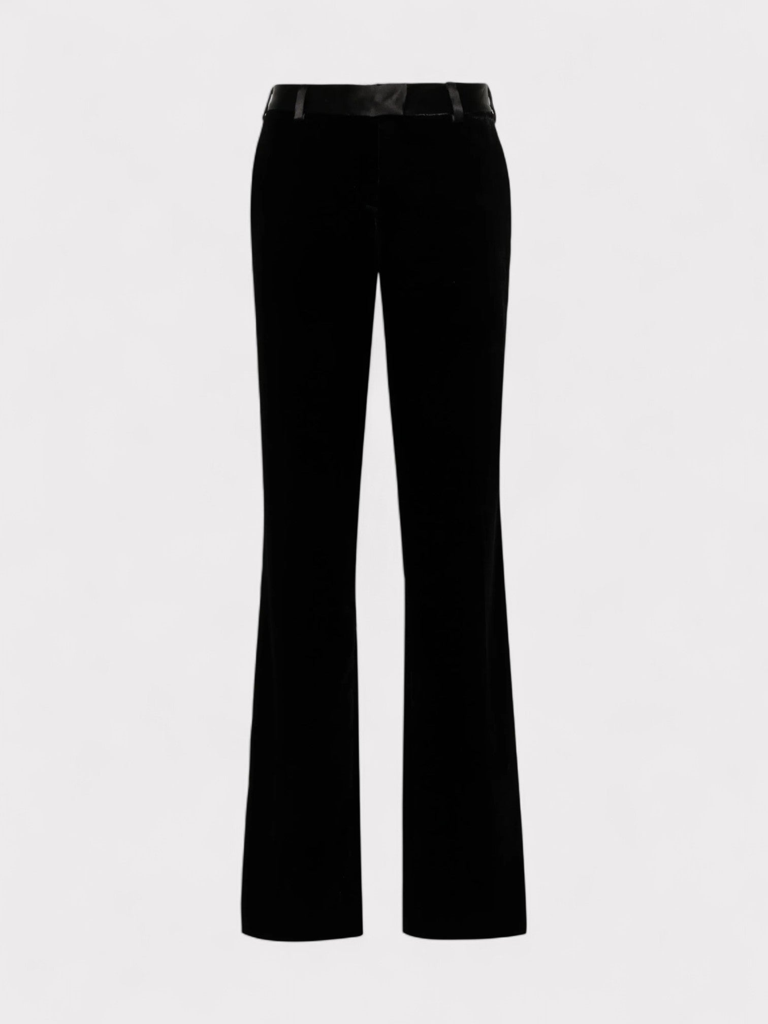 Palm Angels Velvet Tailored Trousers Black