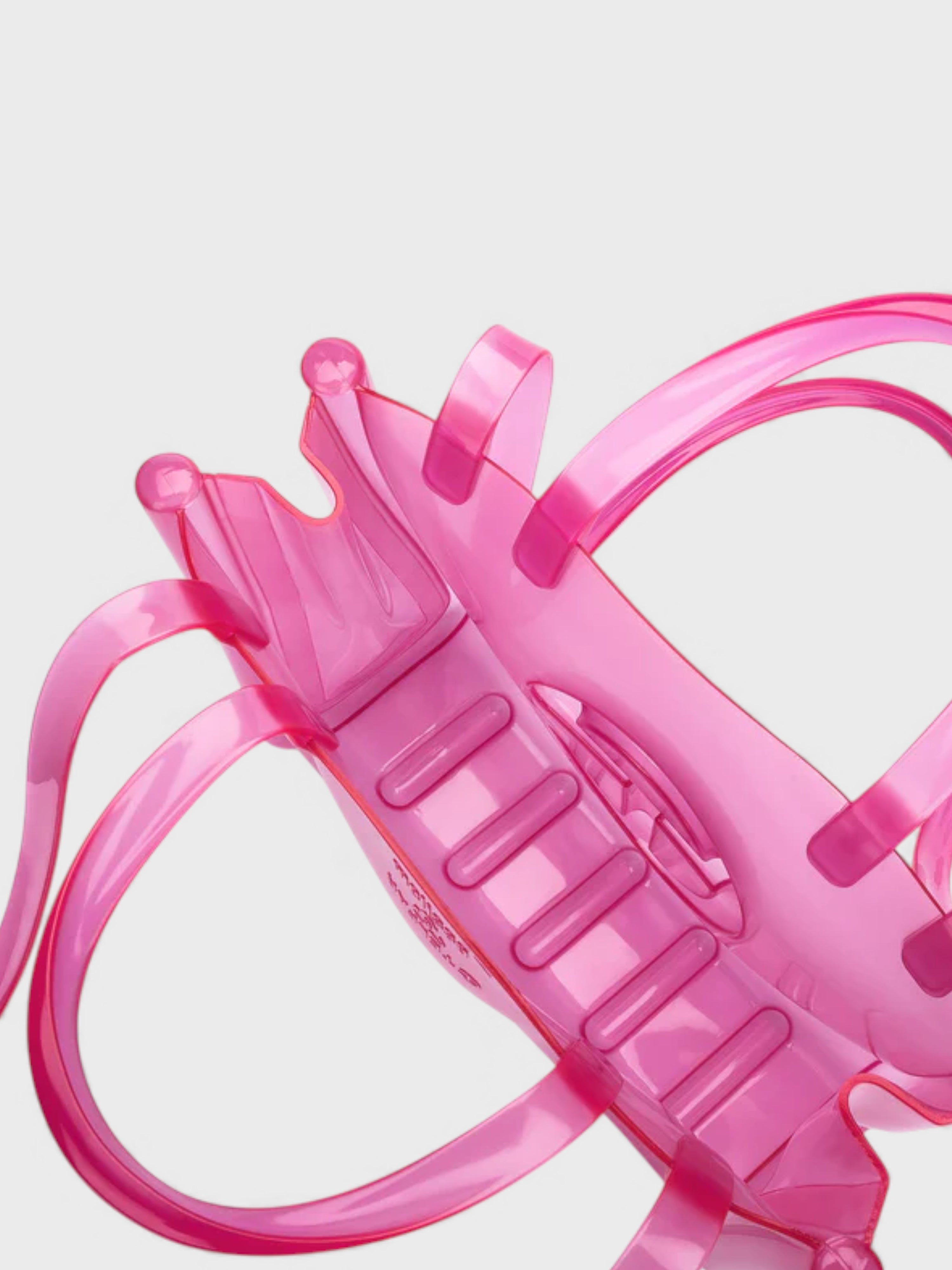 Telfar X Mellisa Medium Jelly Shopper Pink