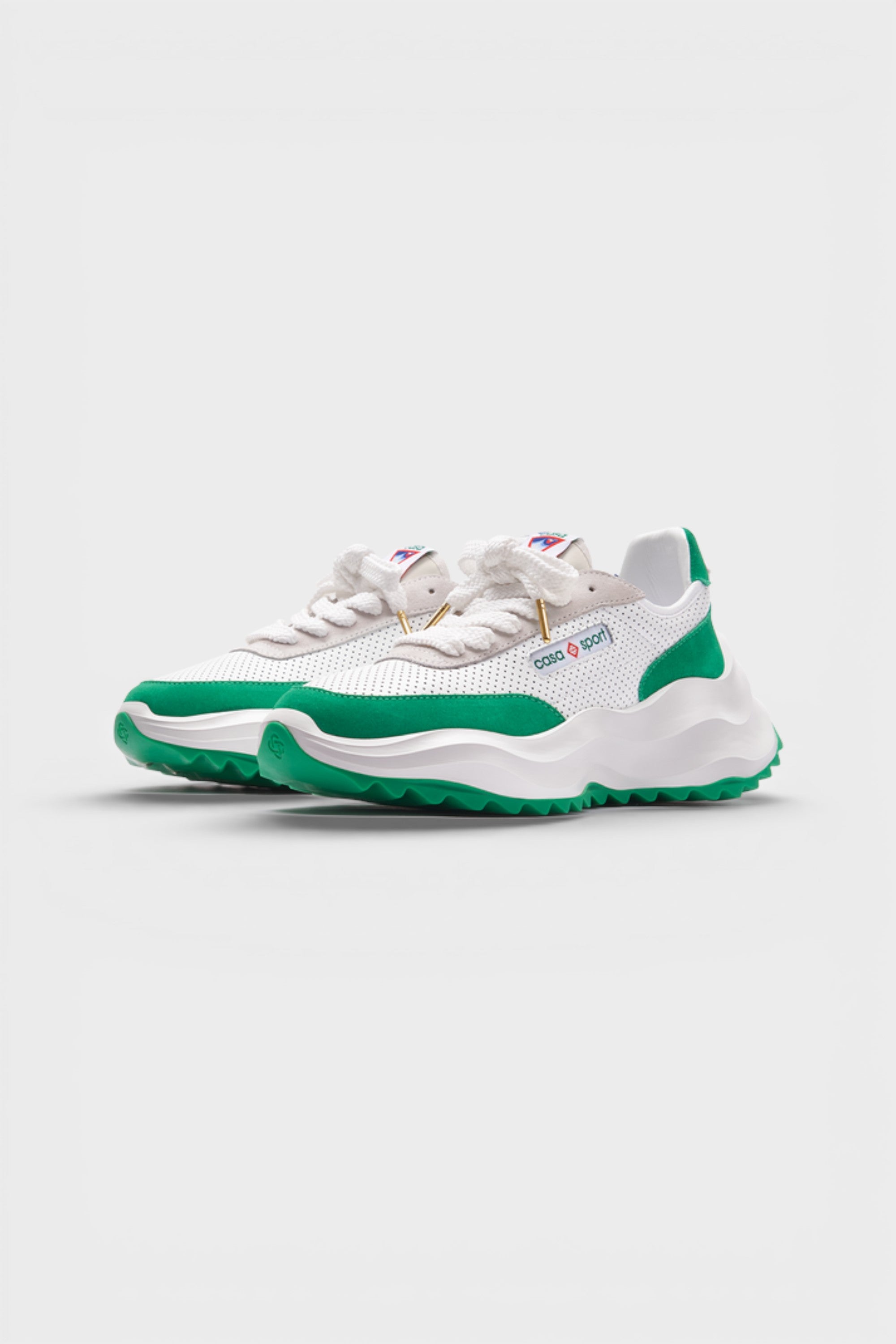 Atlantis Sneaker White Green