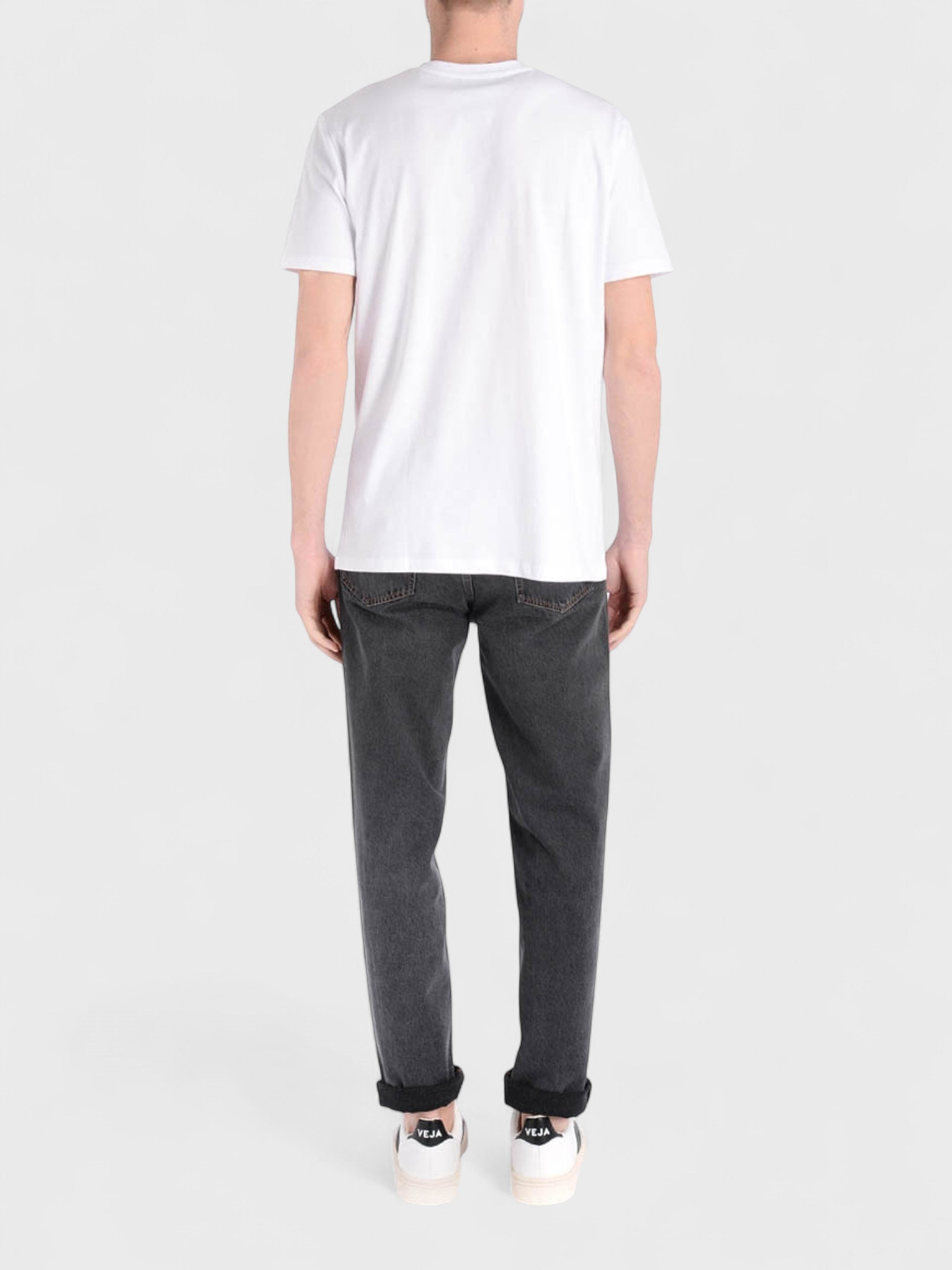 A.P.C. VPC T Shirt White Dark Navy