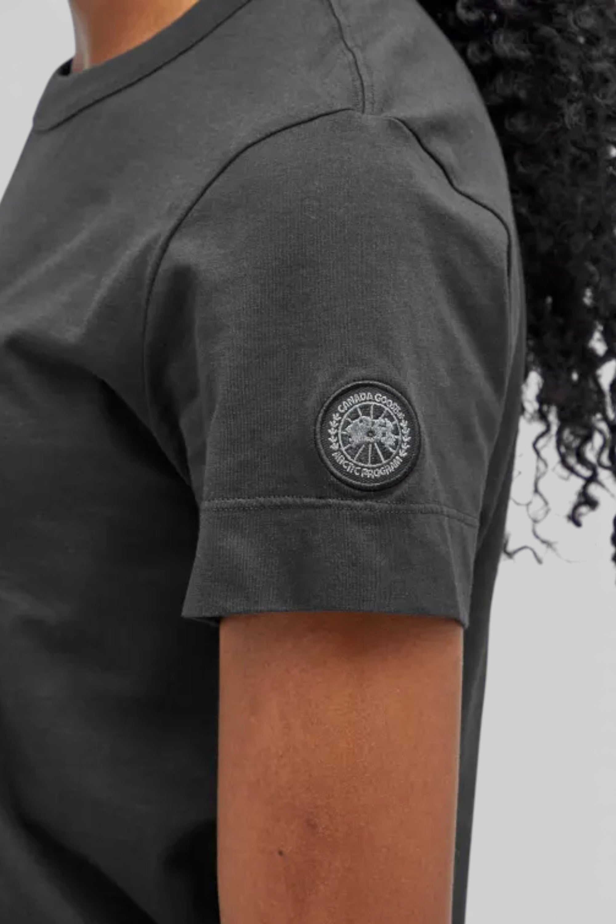 Canada Goose Broadview Logo T-Shirt Black