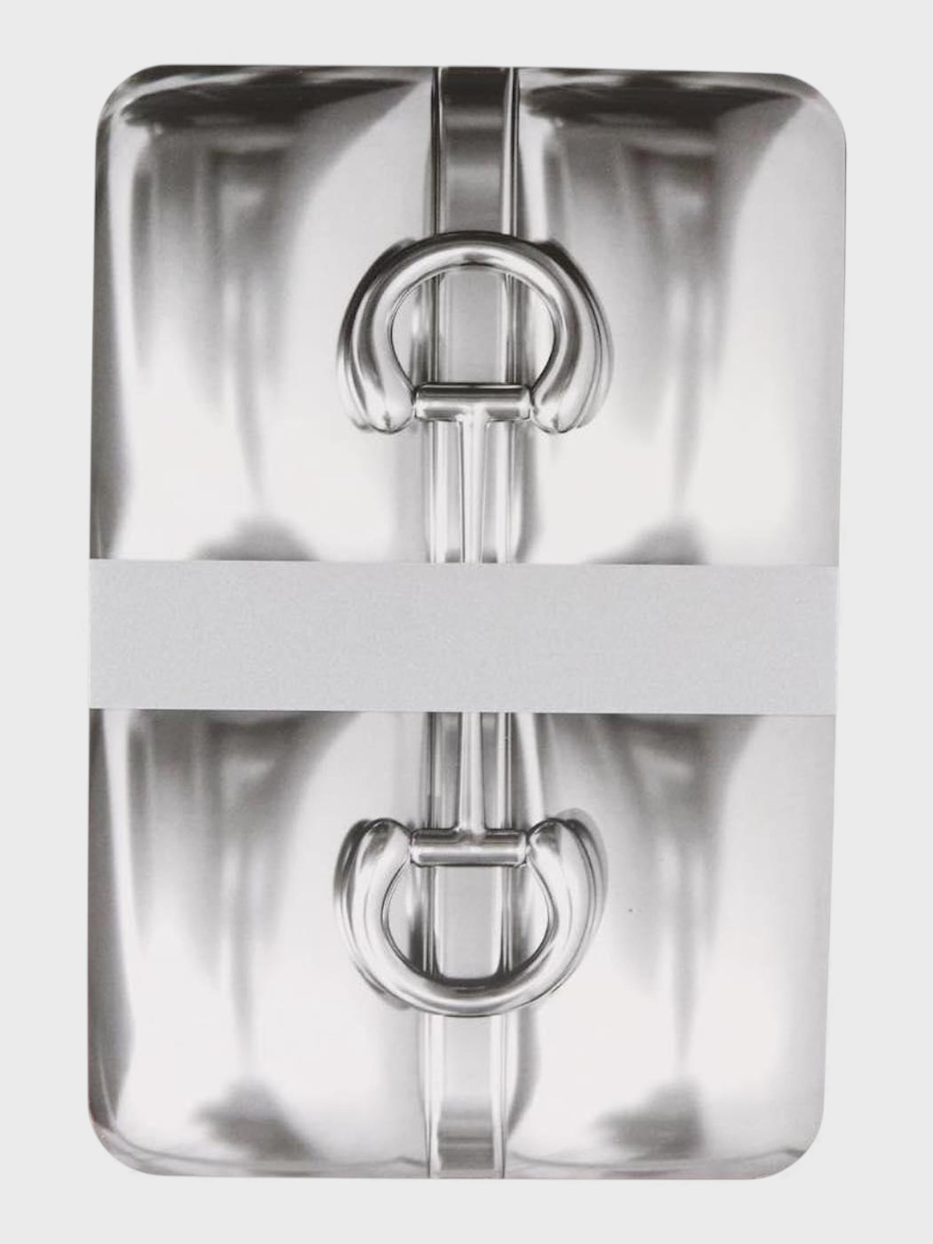 Gucci Horsebit Card Case & Playing Cards Set Silver