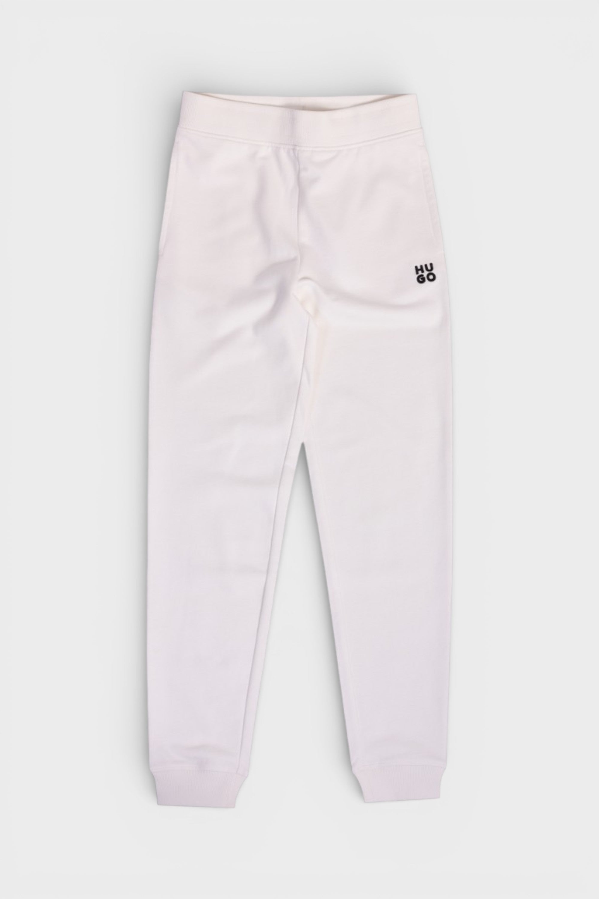 Hugo Nelfinia Stack Logo Joggers Off White