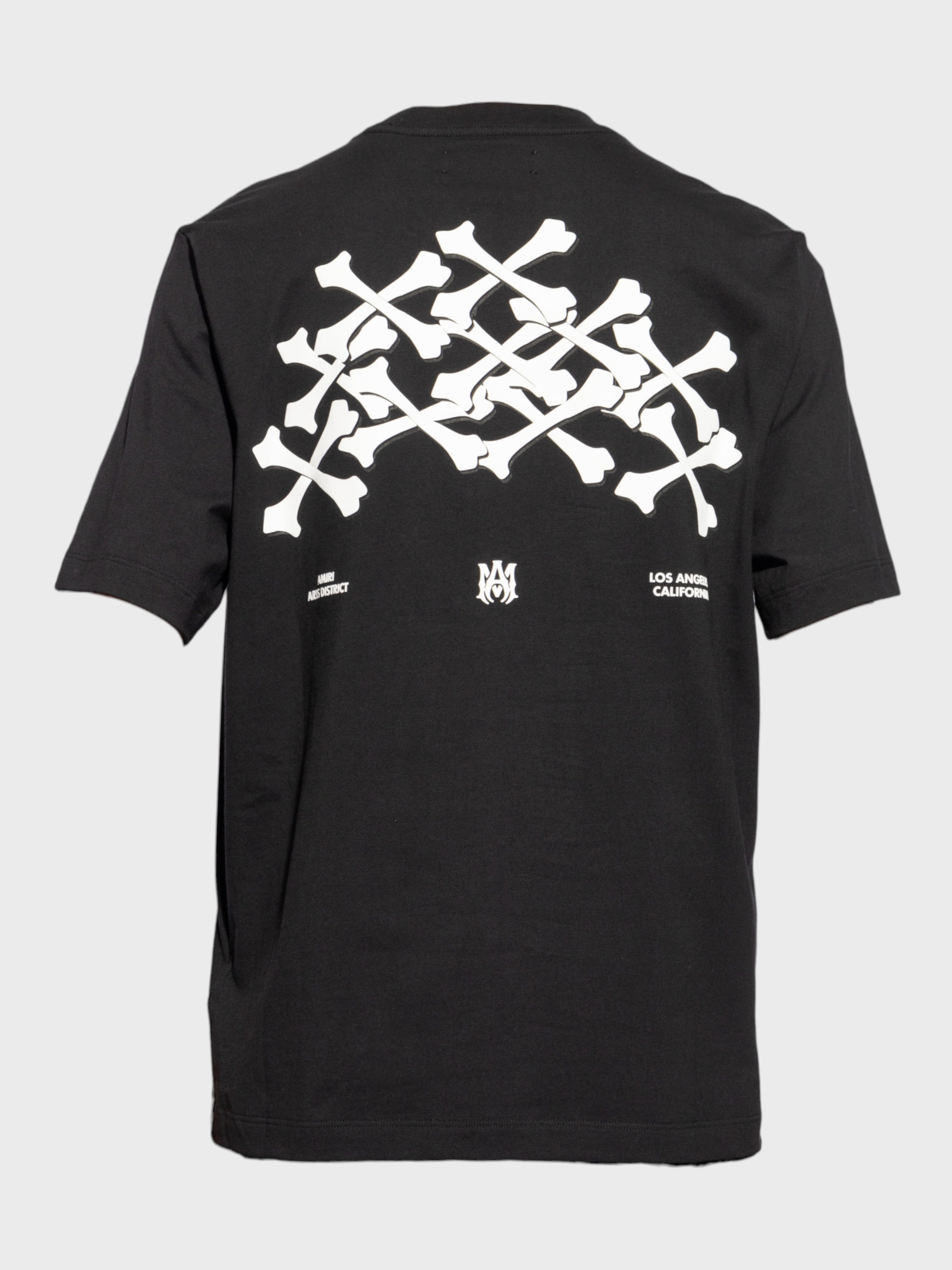 Amiri Stacked Bones Tee Black