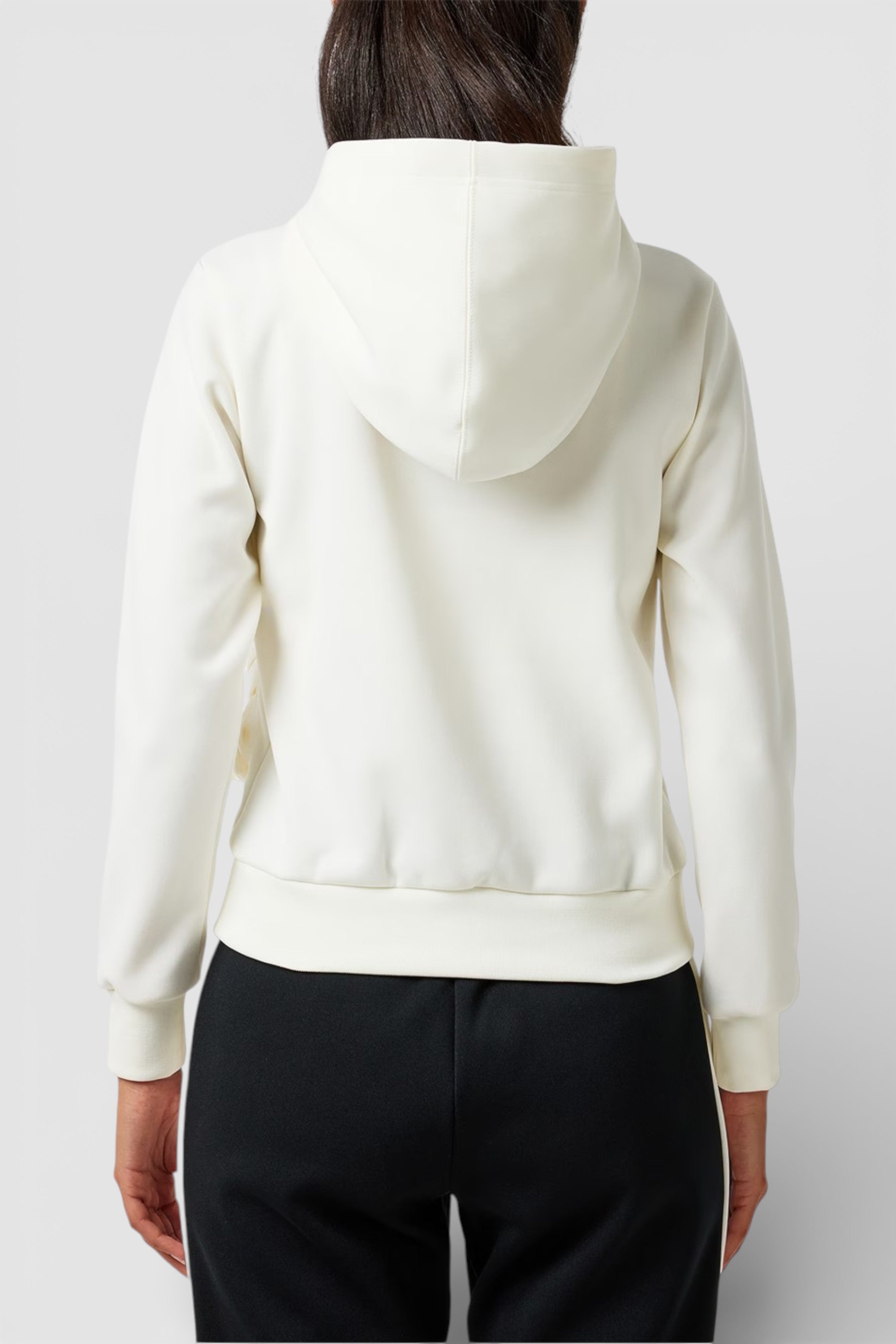 Comme Des Garcons CDG Bow Detail Hoodie Off White