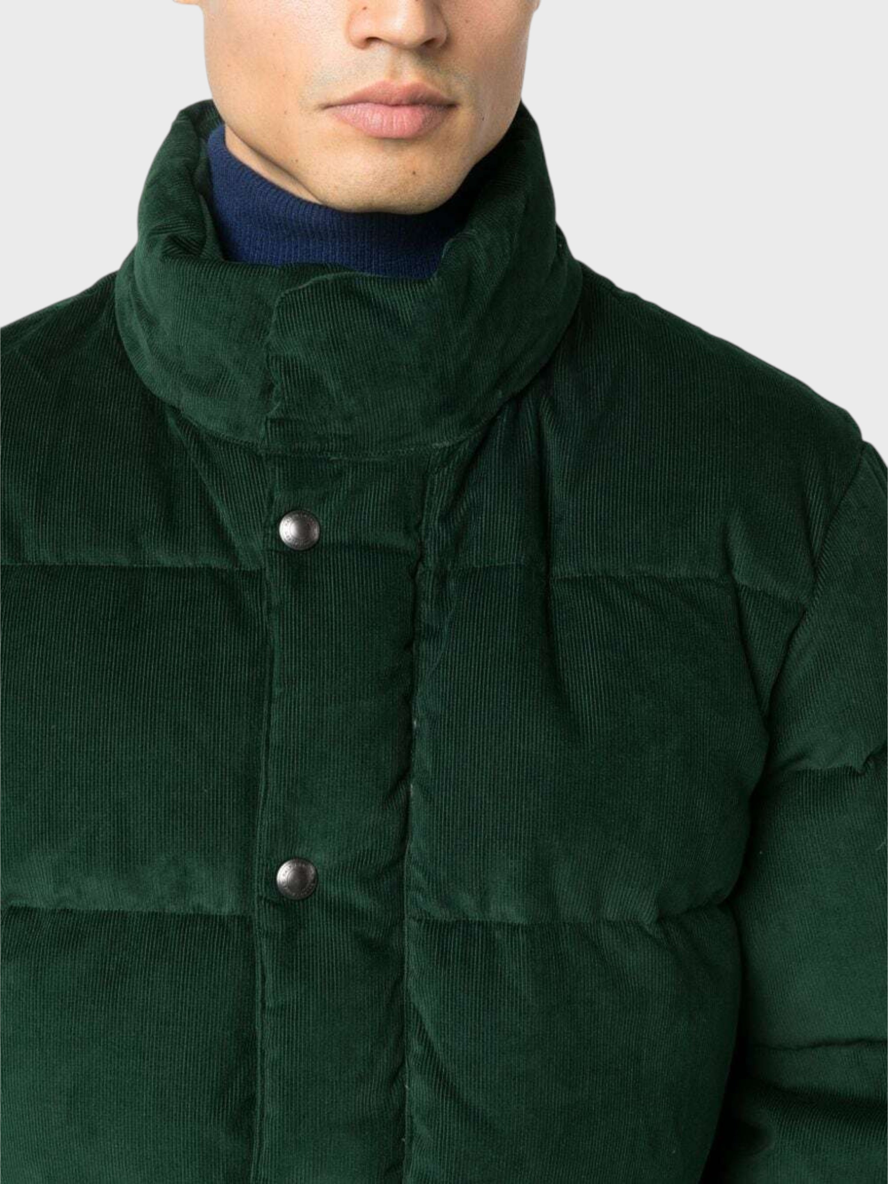 Polo Ralph Lauren Corduroy Down Jacket College Green