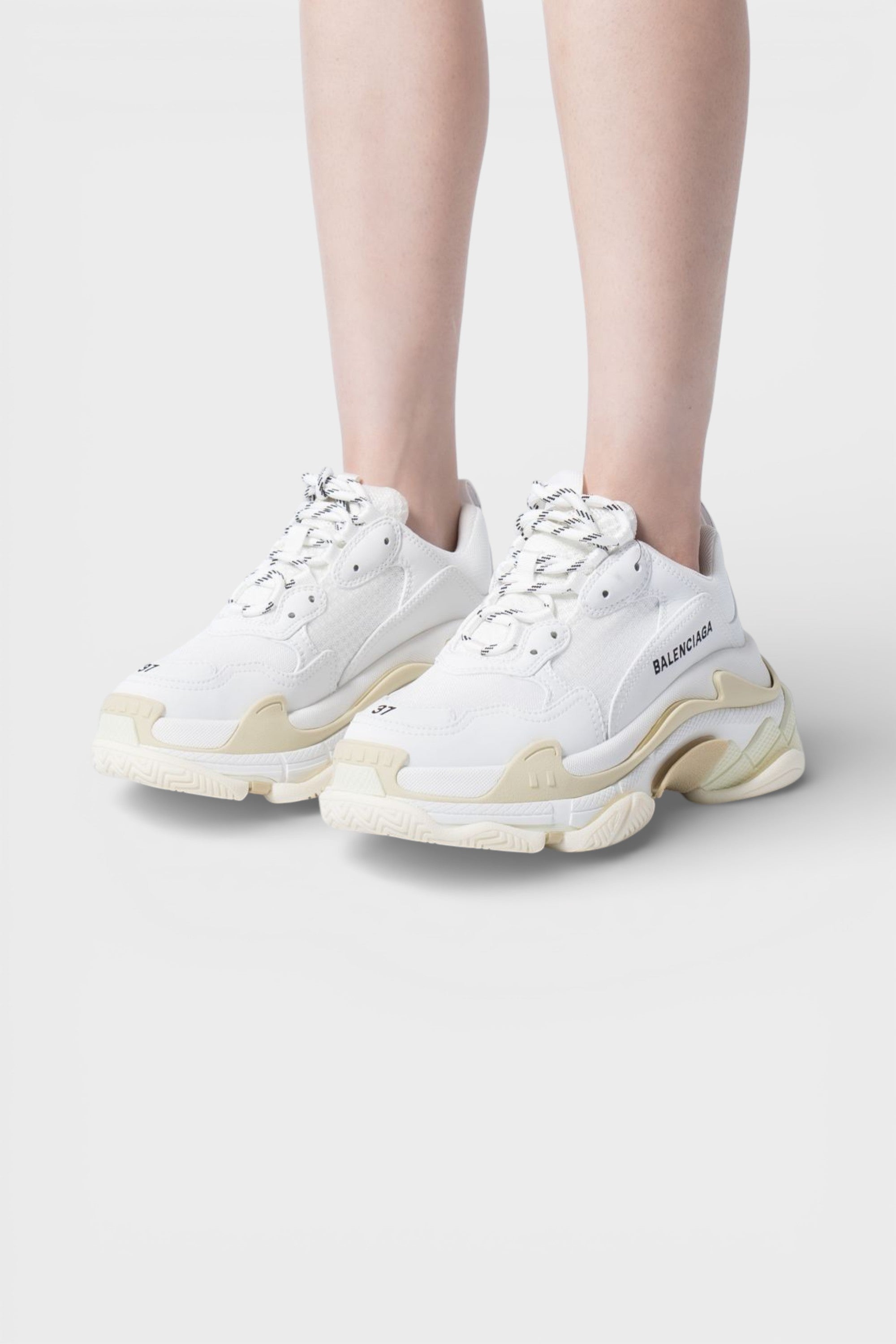 Balenciaga Triple S Sneakers White