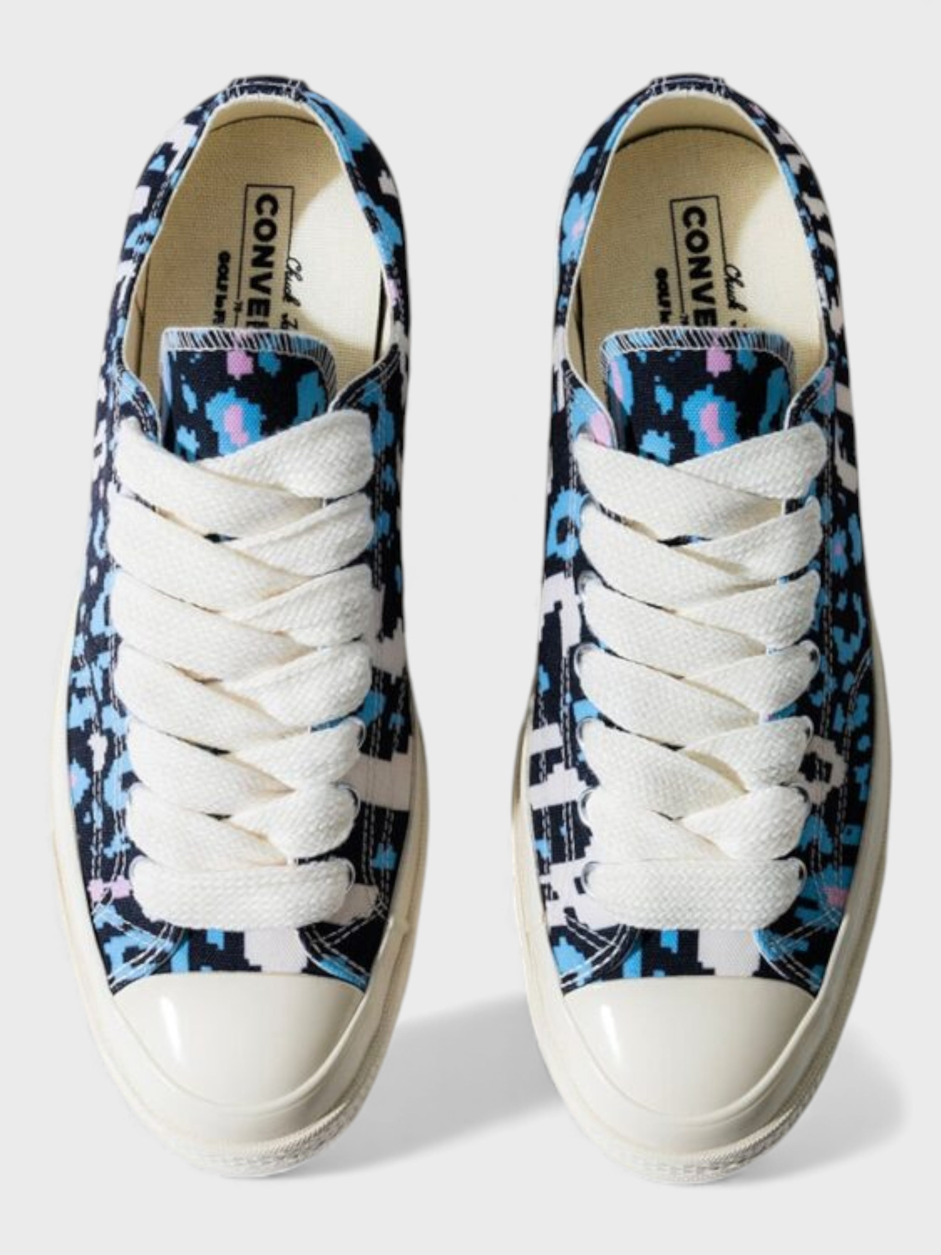 GOLF le FLEUR x Converse Chuck 70 Ox Digital Leopard Teal