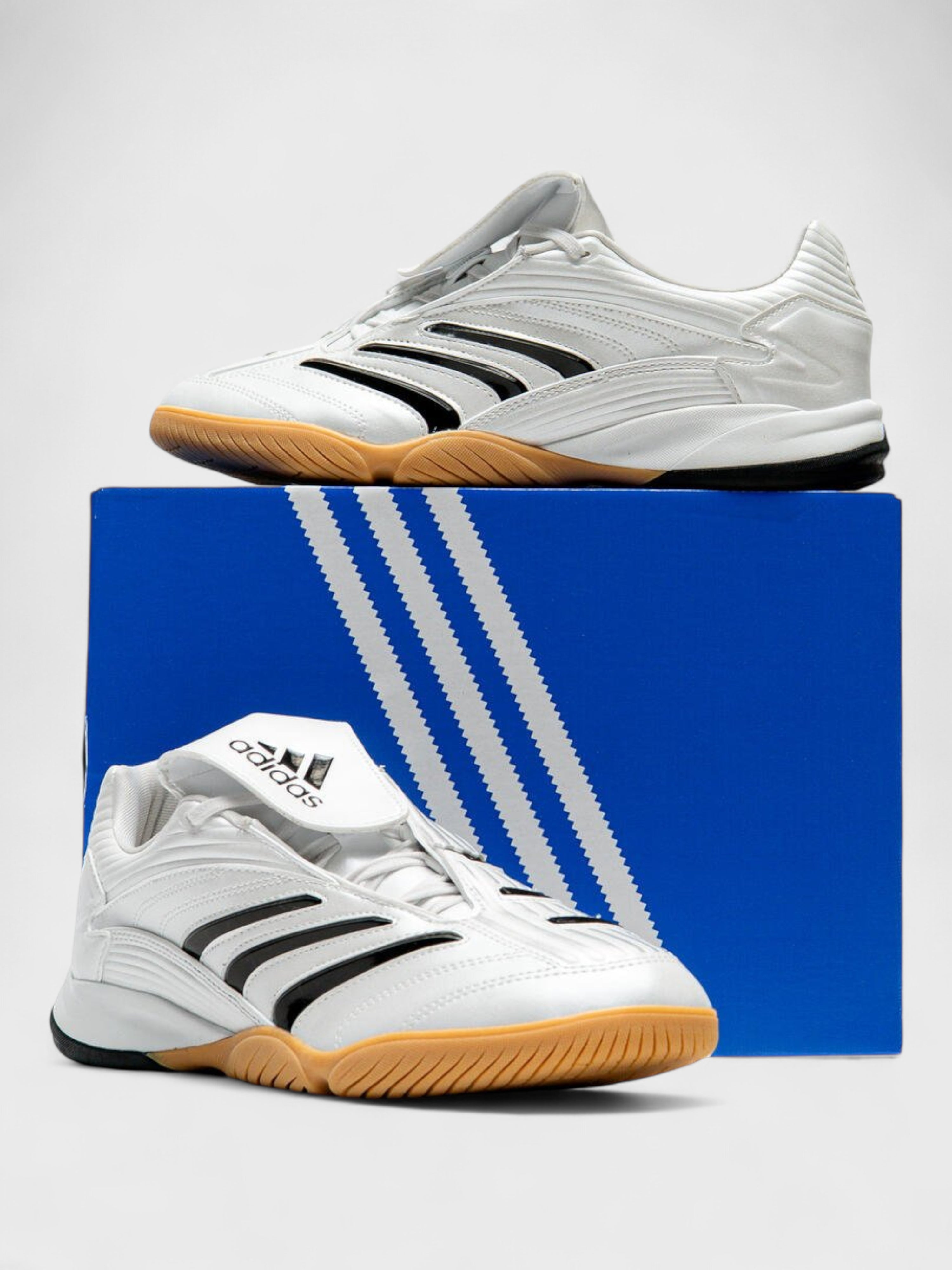 Adidas Predator Sala Zero White Metallic Silver Black