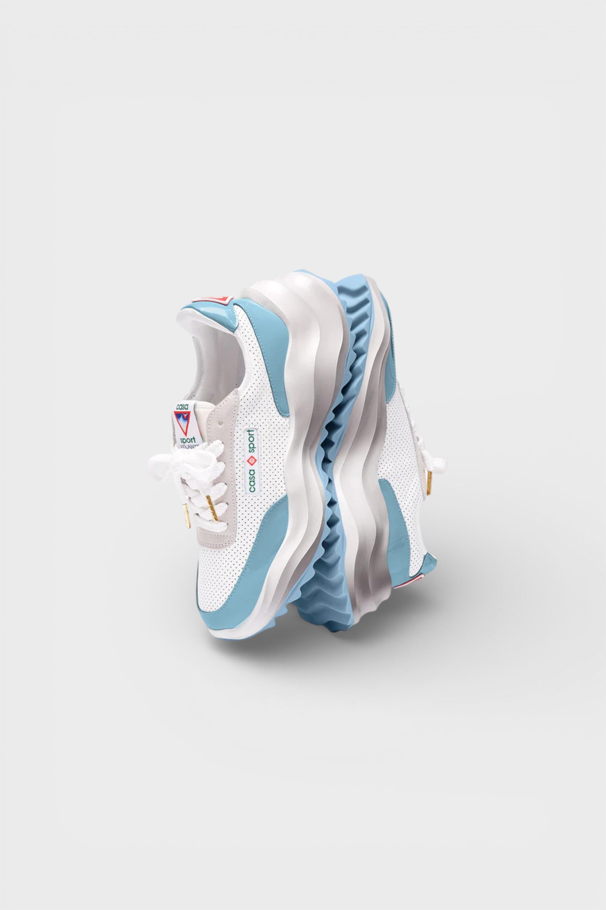 Atlantis Sneaker White Light Blue Womens