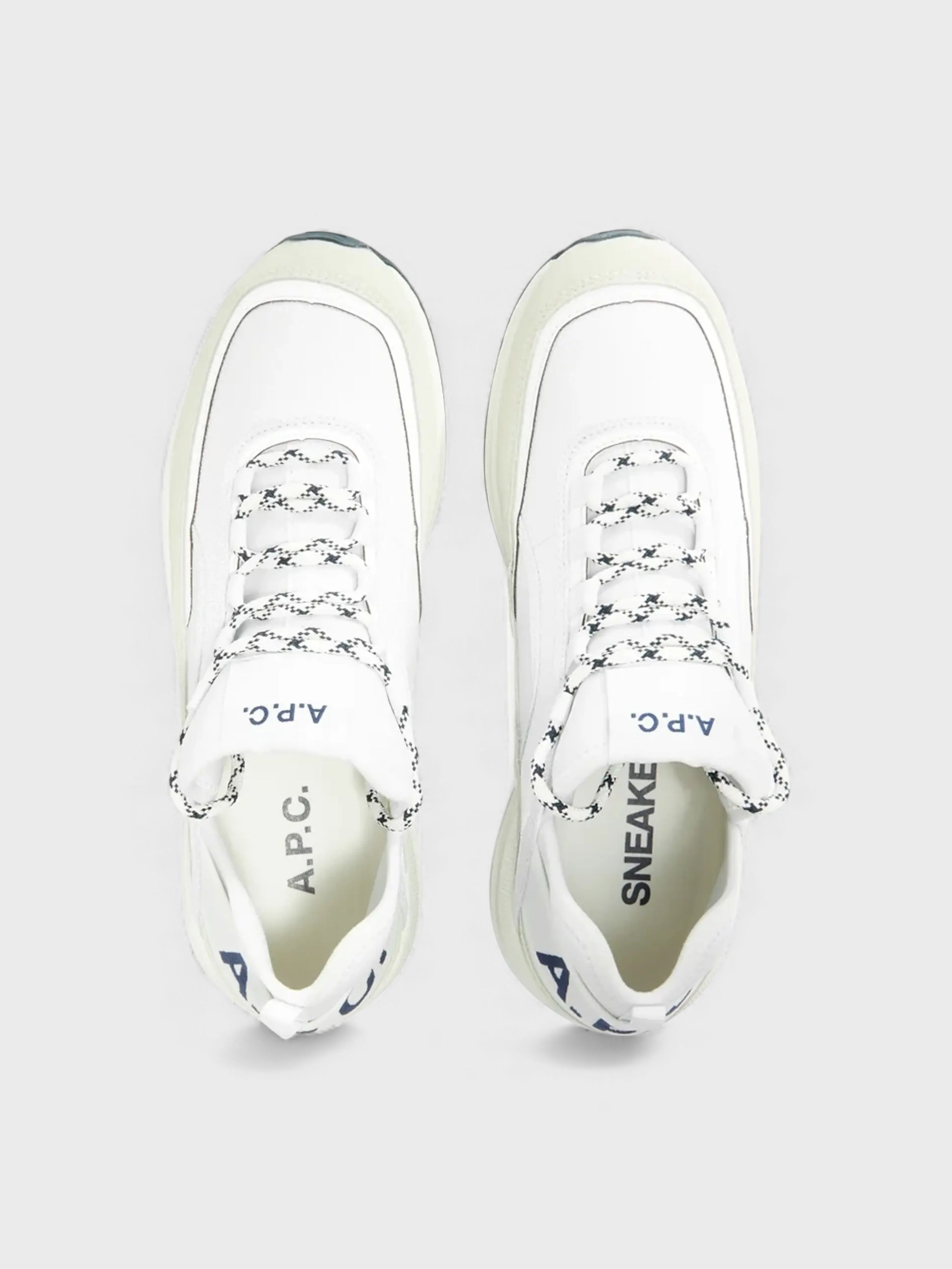 A.P.C Run Around Sneakers White